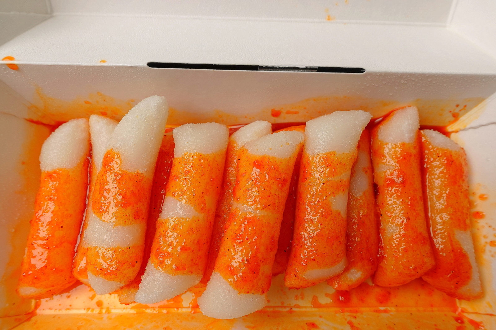 Spicy rice cake