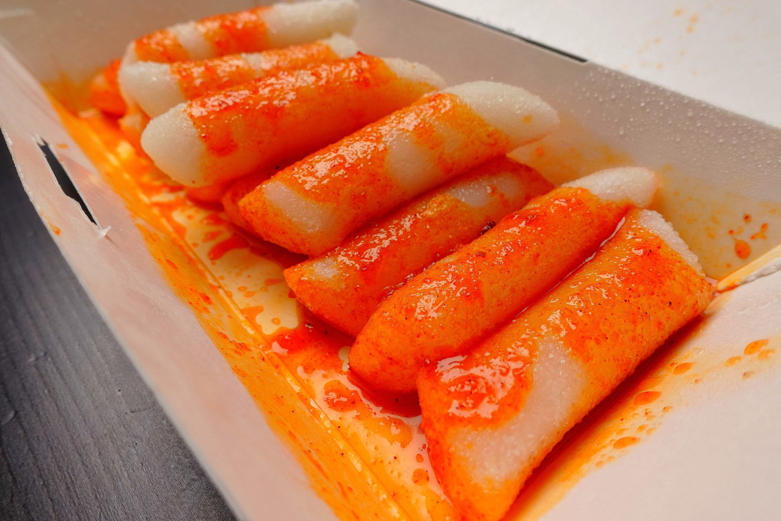 Spicy rice cake