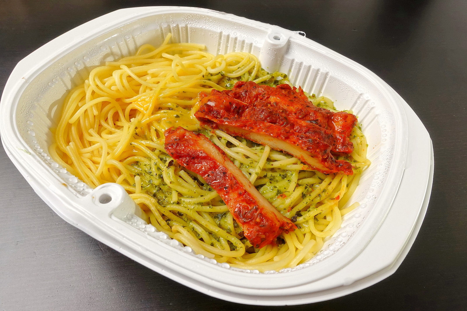 Chicken Green Sauce Noodles