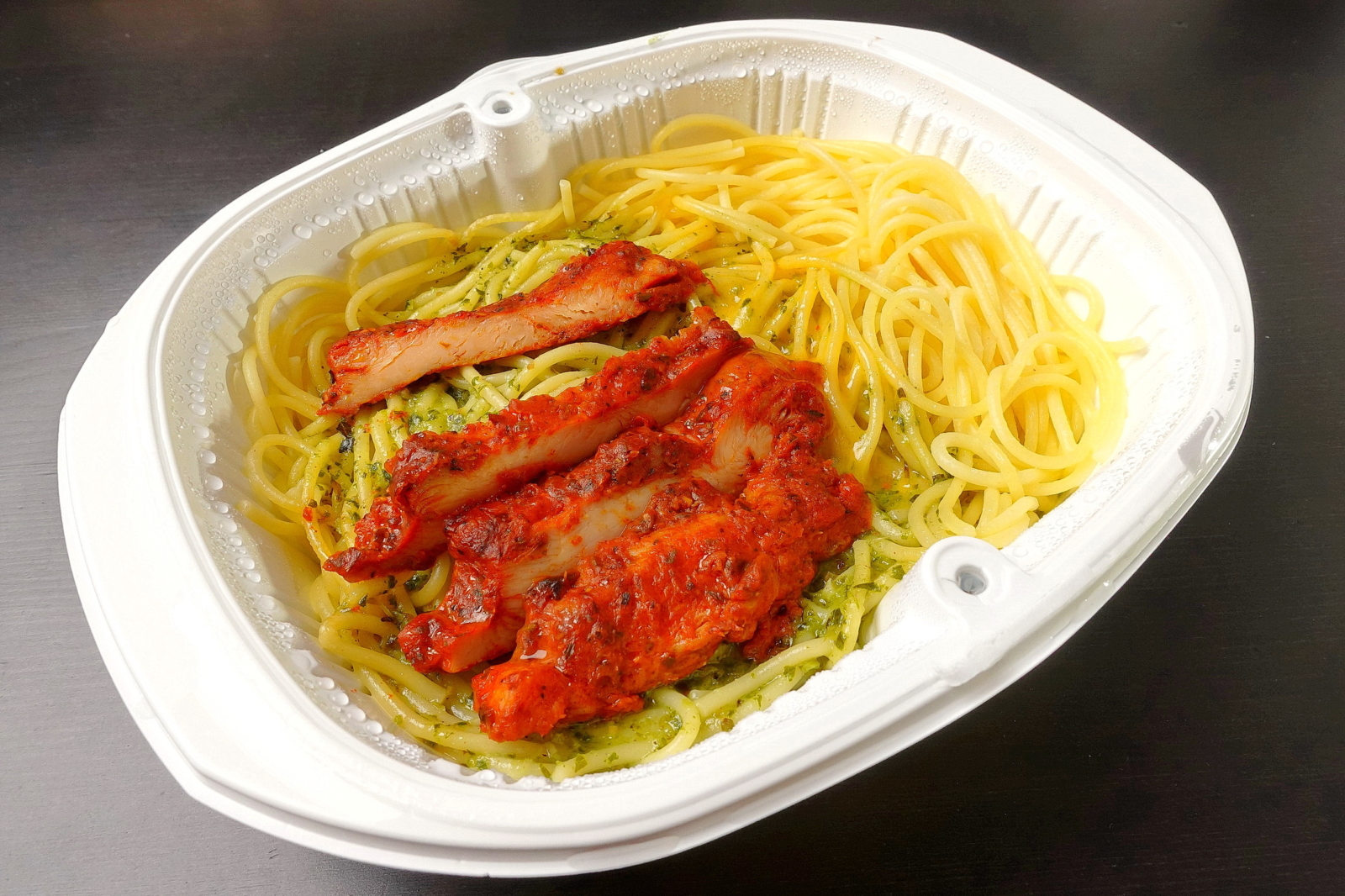 Chicken Green Sauce Noodles