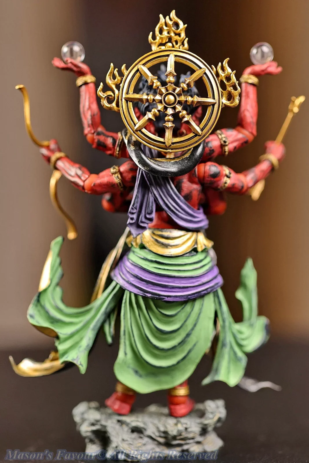 Revoltech Takeya Asura - Rear