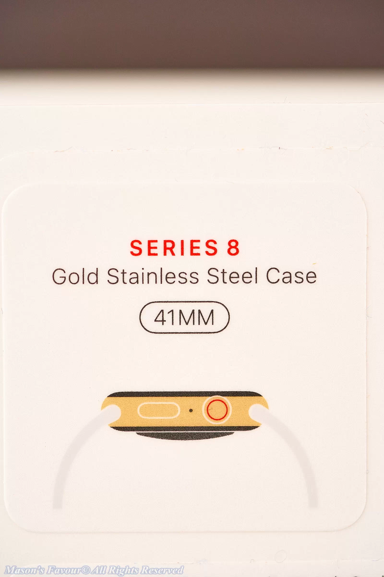 Apple Watch Series 8 - SPEC