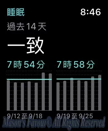 Apple Watch Series 8 - Screenshot, Sleep Monitoring 4