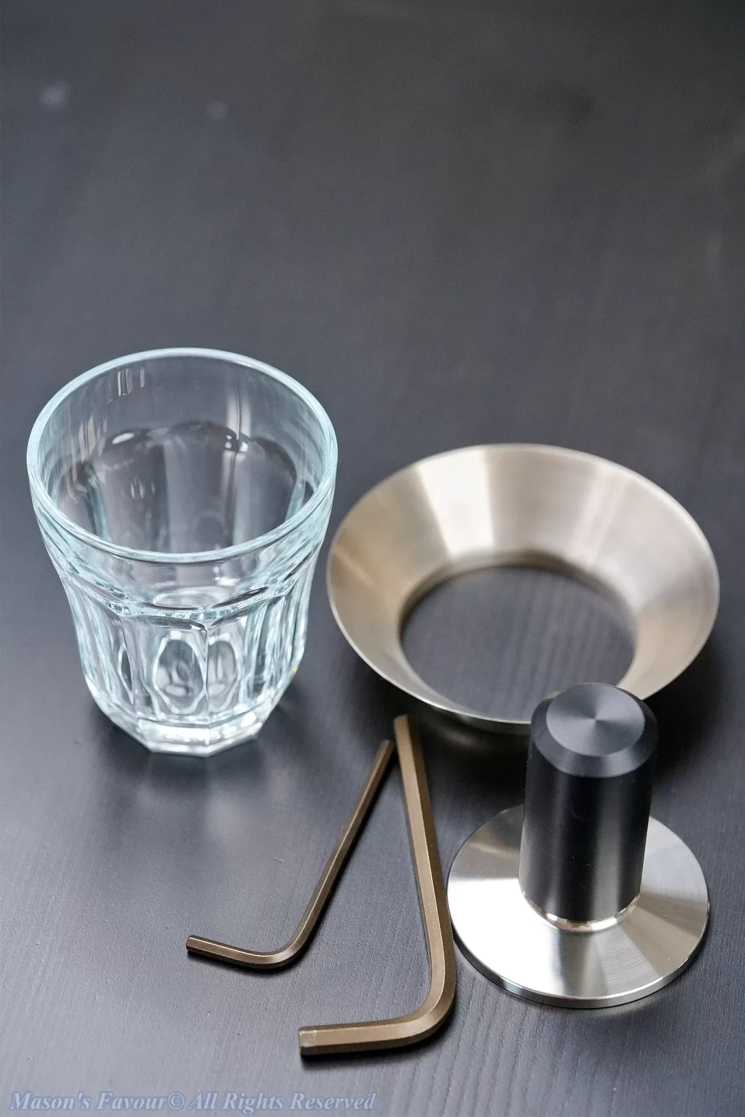 Aram Espresso Maker, Aram Coffee Maker - Accessories, Espresso Cup, Tamper, Aram Espresso Maker, Aram Coffee Maker - Espresso Dosing Ring, Hex Wrench