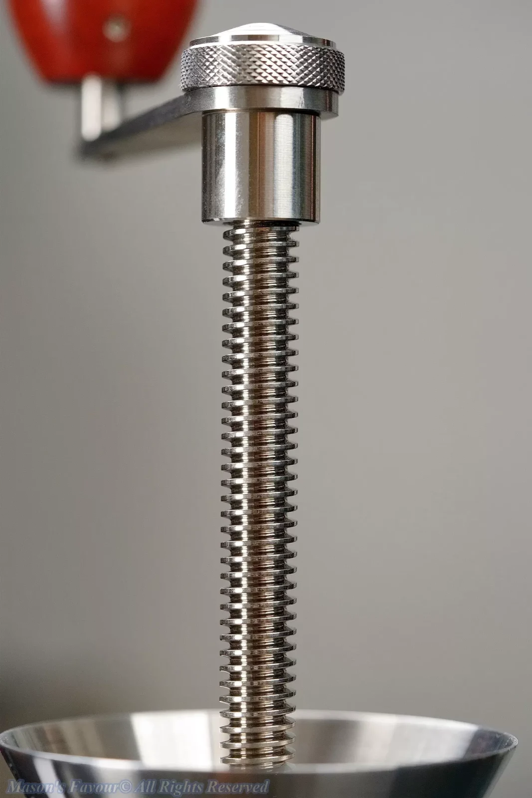 Aram Espresso Maker, Aram Coffee Maker - Screw Shaft 2, on top of which the Pressure Gauge is located