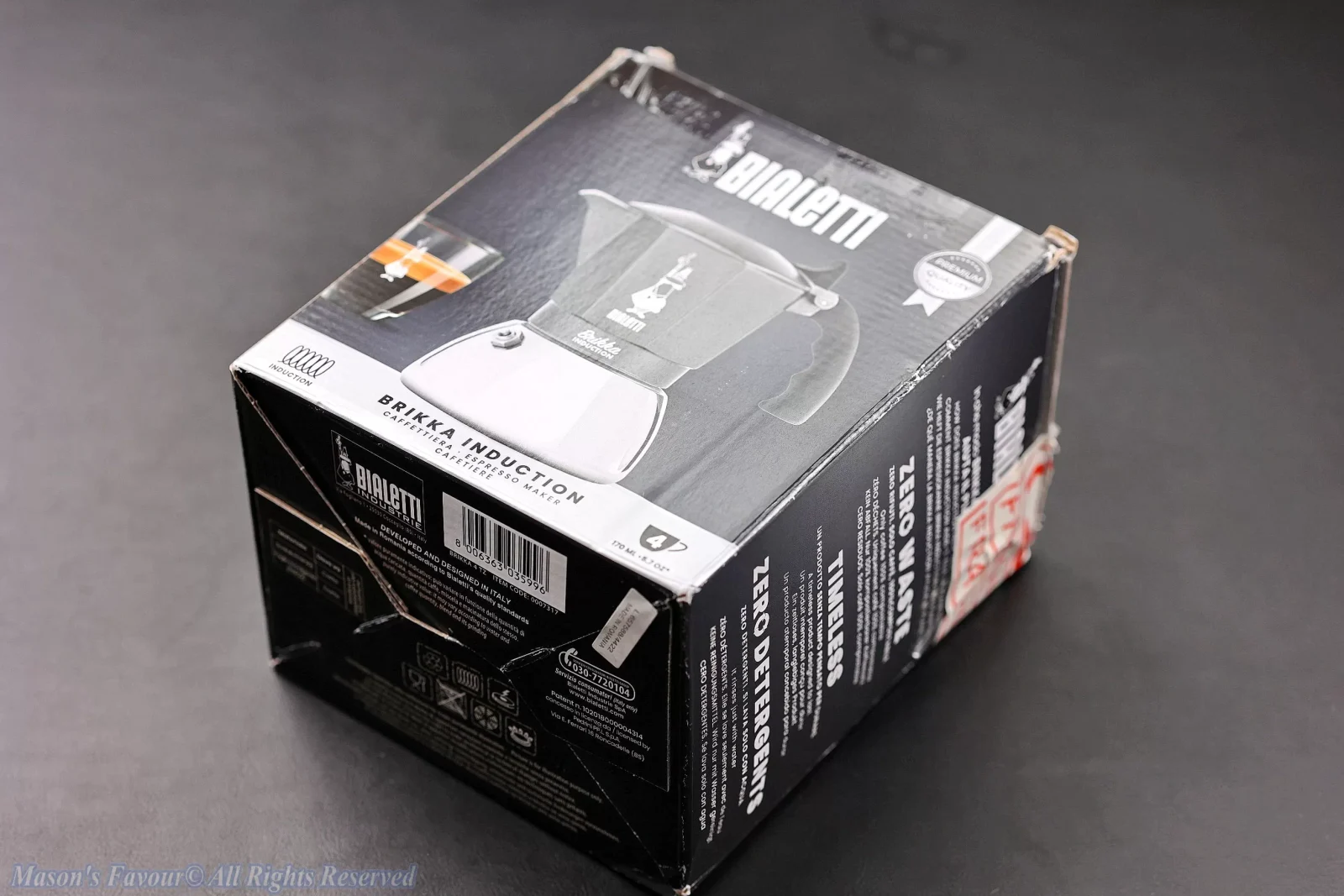 Bialetti New Brikka Induction Moka Pot - Box