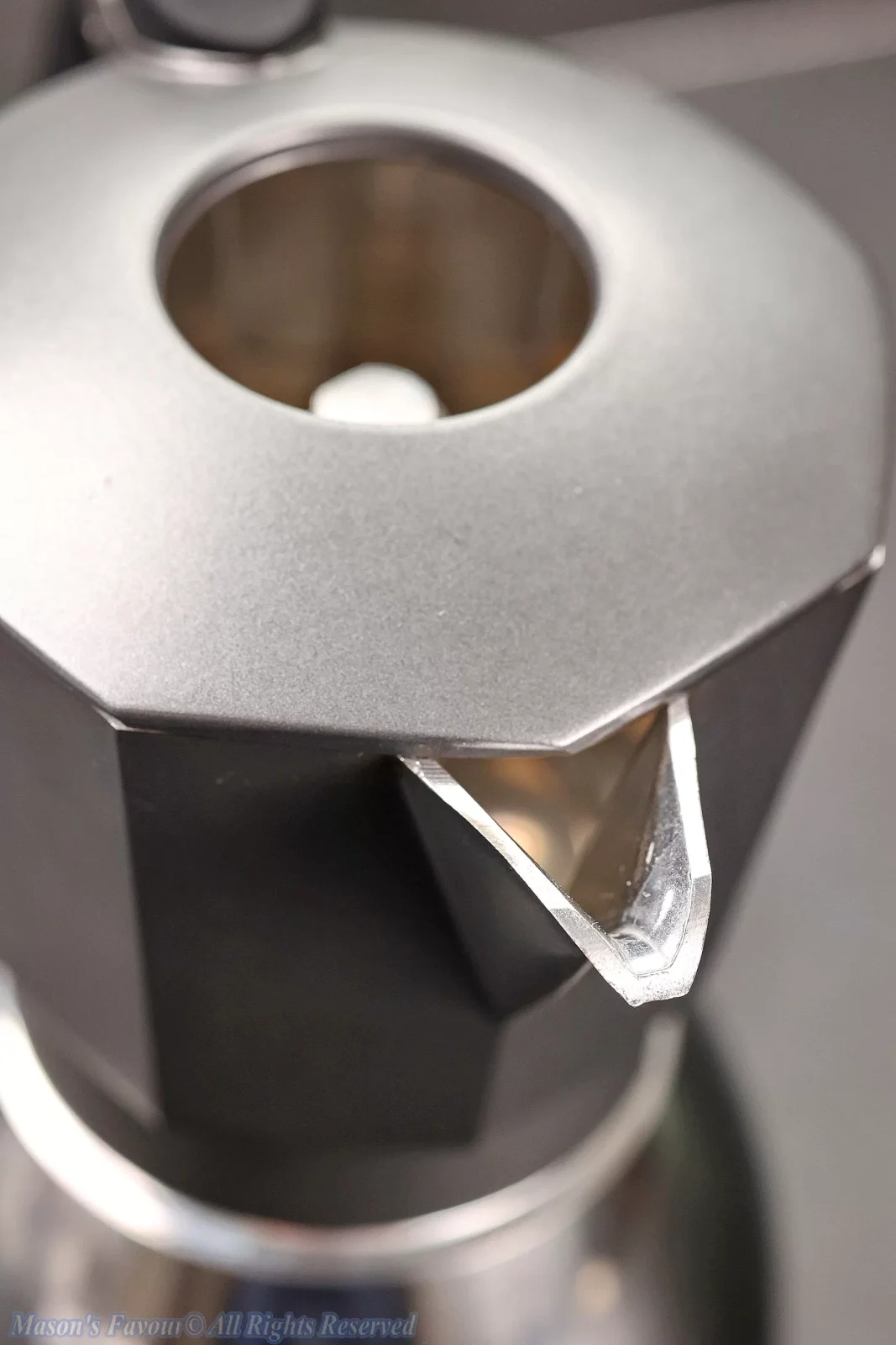 Bialetti New Brikka Induction Moka Pot - Mouthpiece