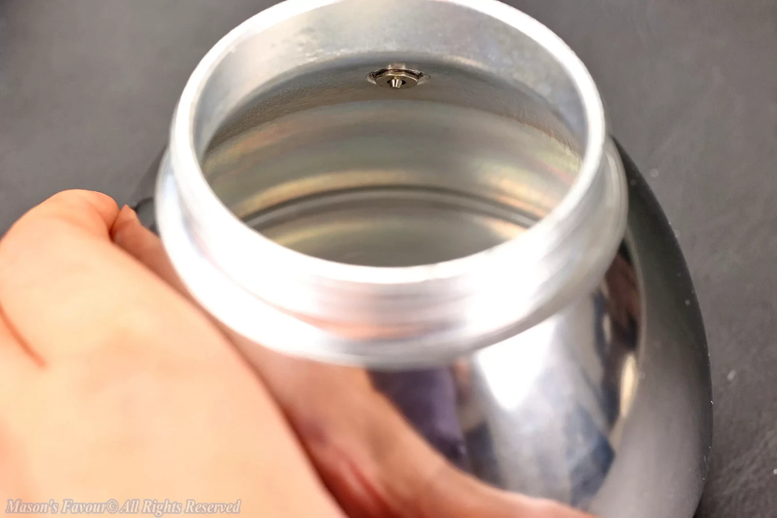 Bialetti New Brikka Induction Moka Pot - Pressure Valve in the Lower Stainless Steel Tank