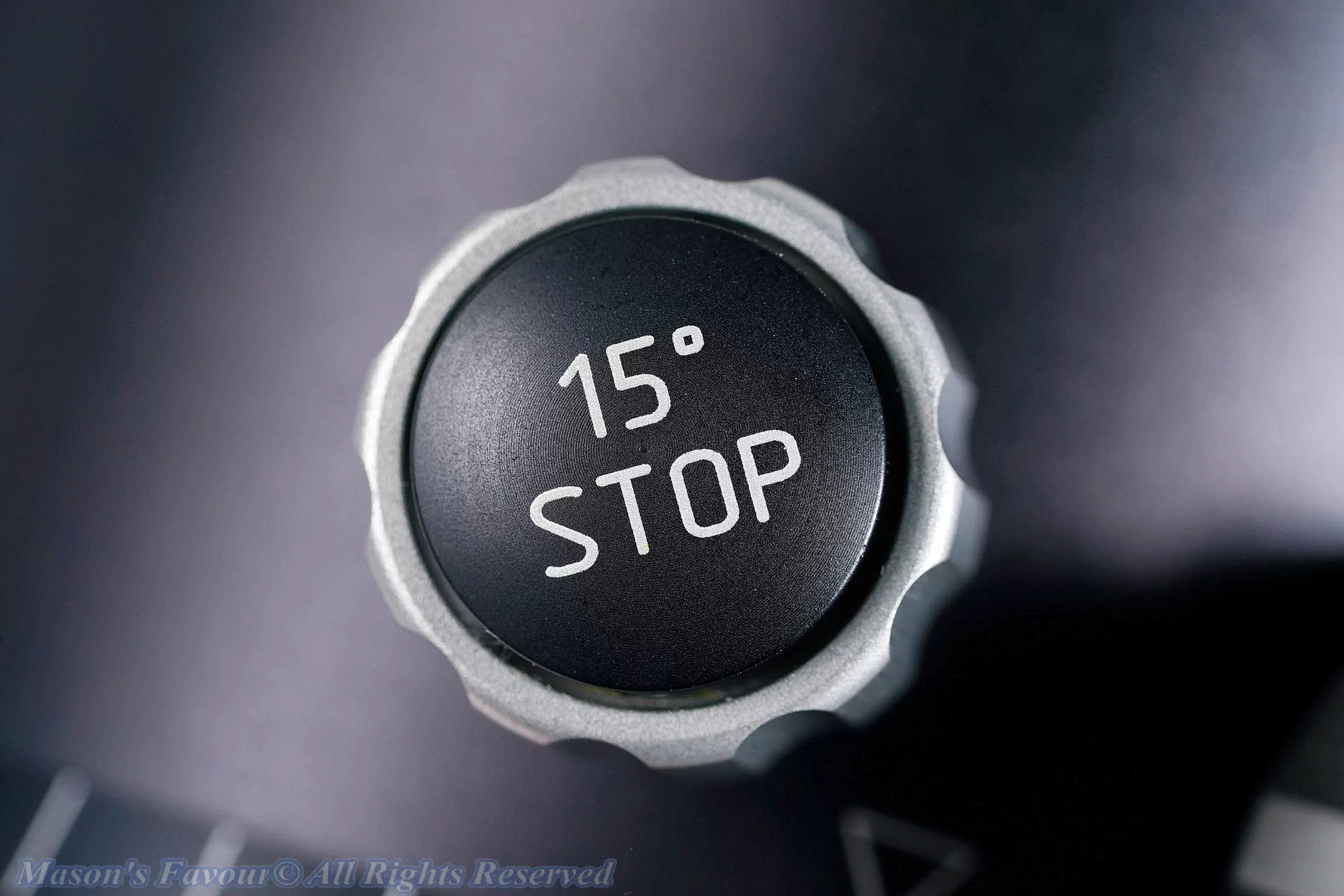 FLM CB-58 FTR II_Pan "Click" Stop Knob
