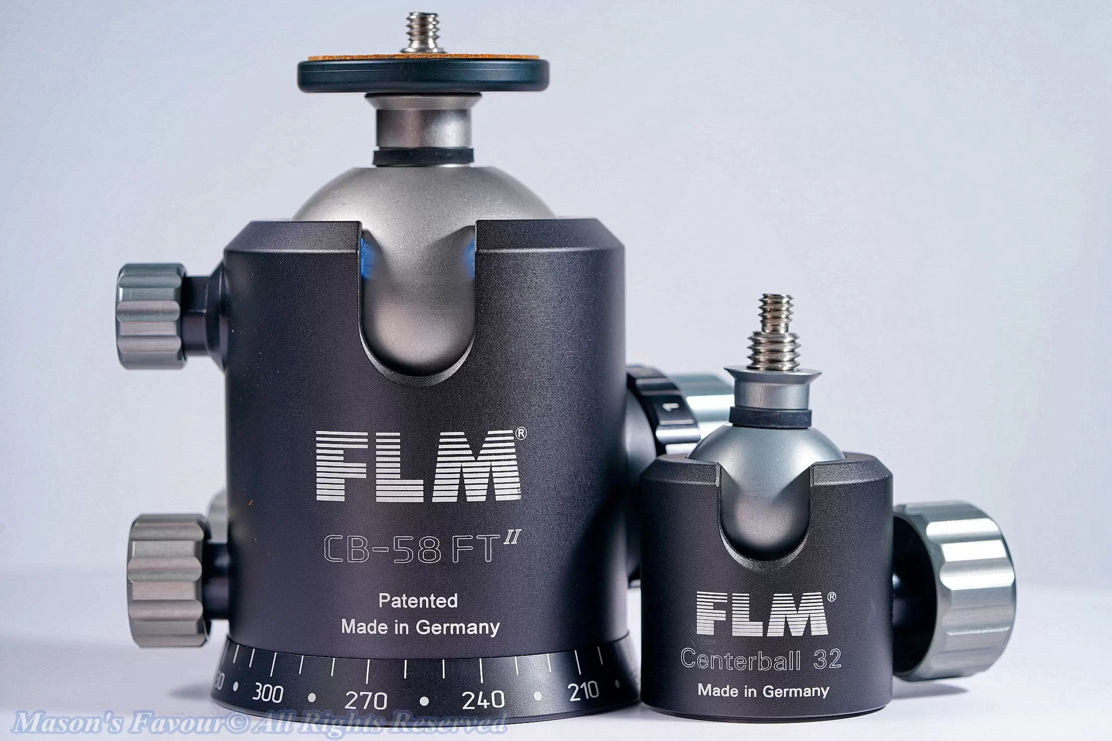 FLM CB-58 FTR II_ Compared with FLM CB-32 Ball Head