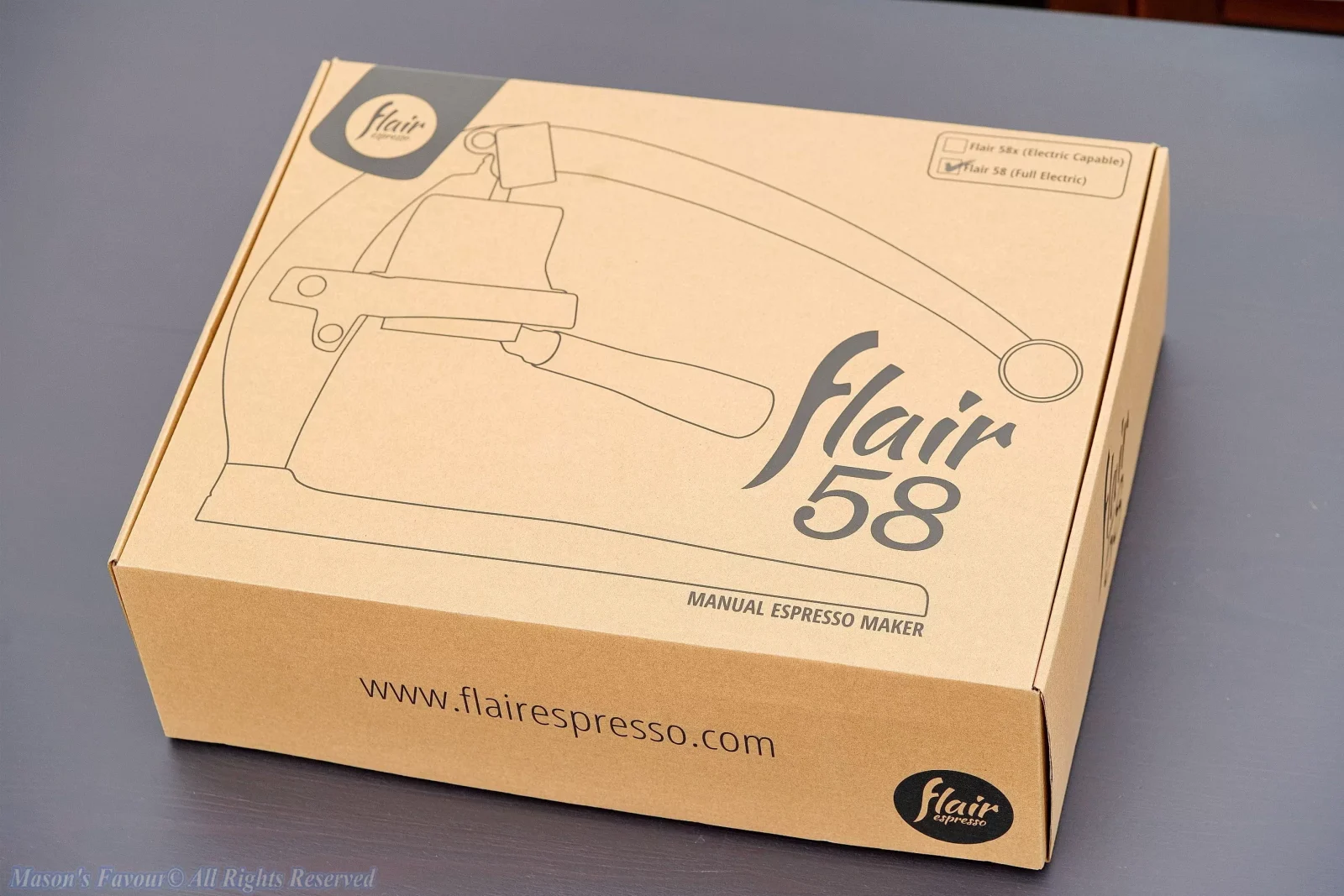 Flair 58 Espresso Maker - Box