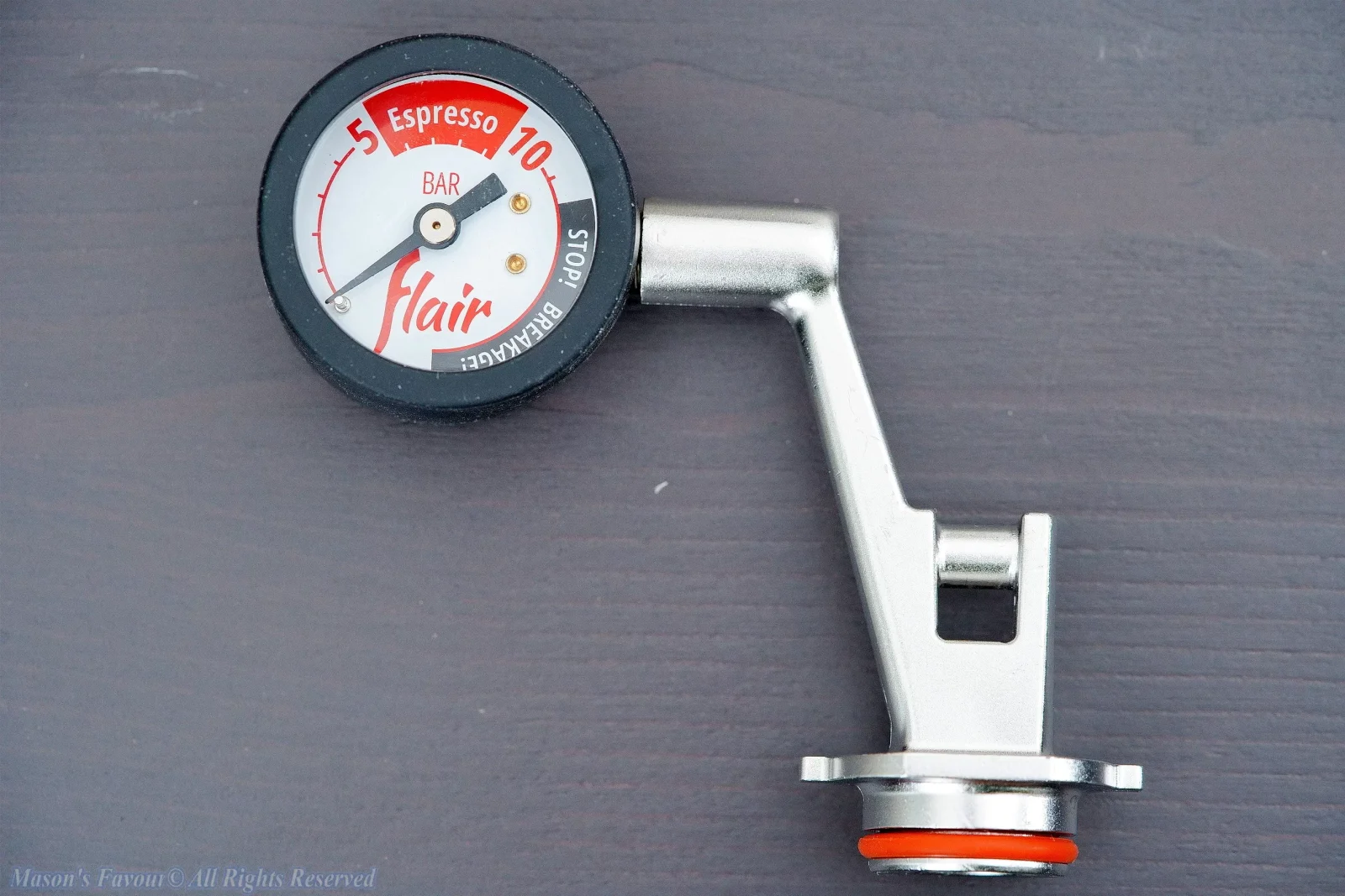Flair 58 Espresso Maker - Stainless Steel Piston with Pressure Meter