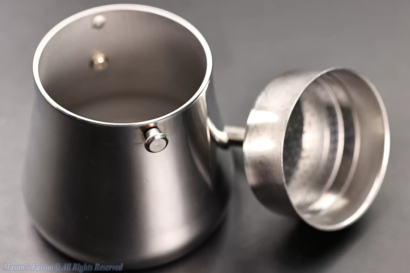 Giannini Restyling Moka Pot 6 Cups - Bottom Pot Part, Water Tank and Filter Basket