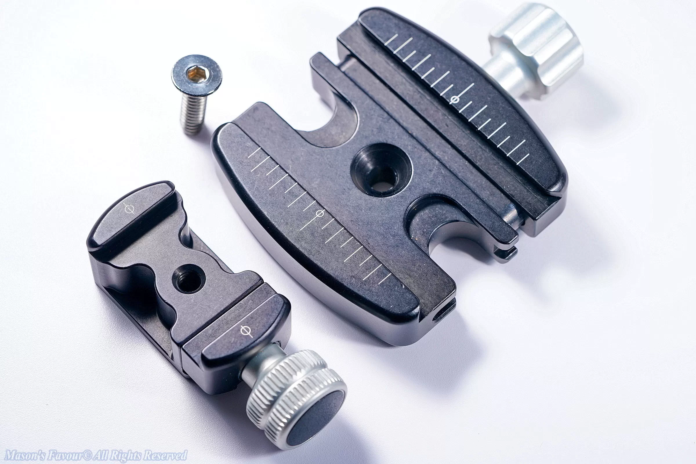 Kirk Multipurpose Rail - Clamp Pair, Tear Down