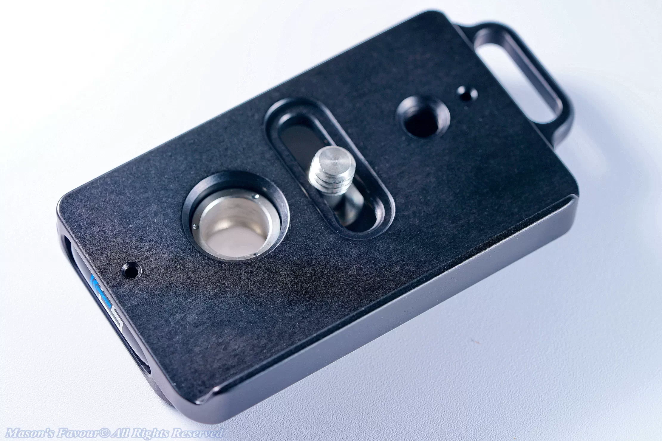 Kirk Arca Swiss Quick Rlease Plate with Quick Detch Socket - Perspective Top 2