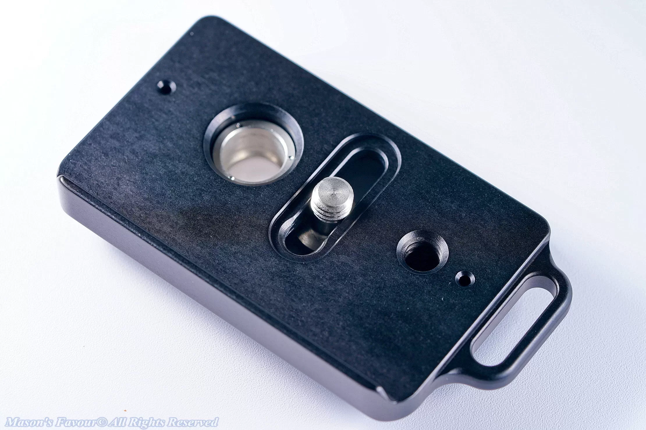 Kirk Arca Swiss Quick Rlease Plate with Quick Detch Socket - Perspective Top 3