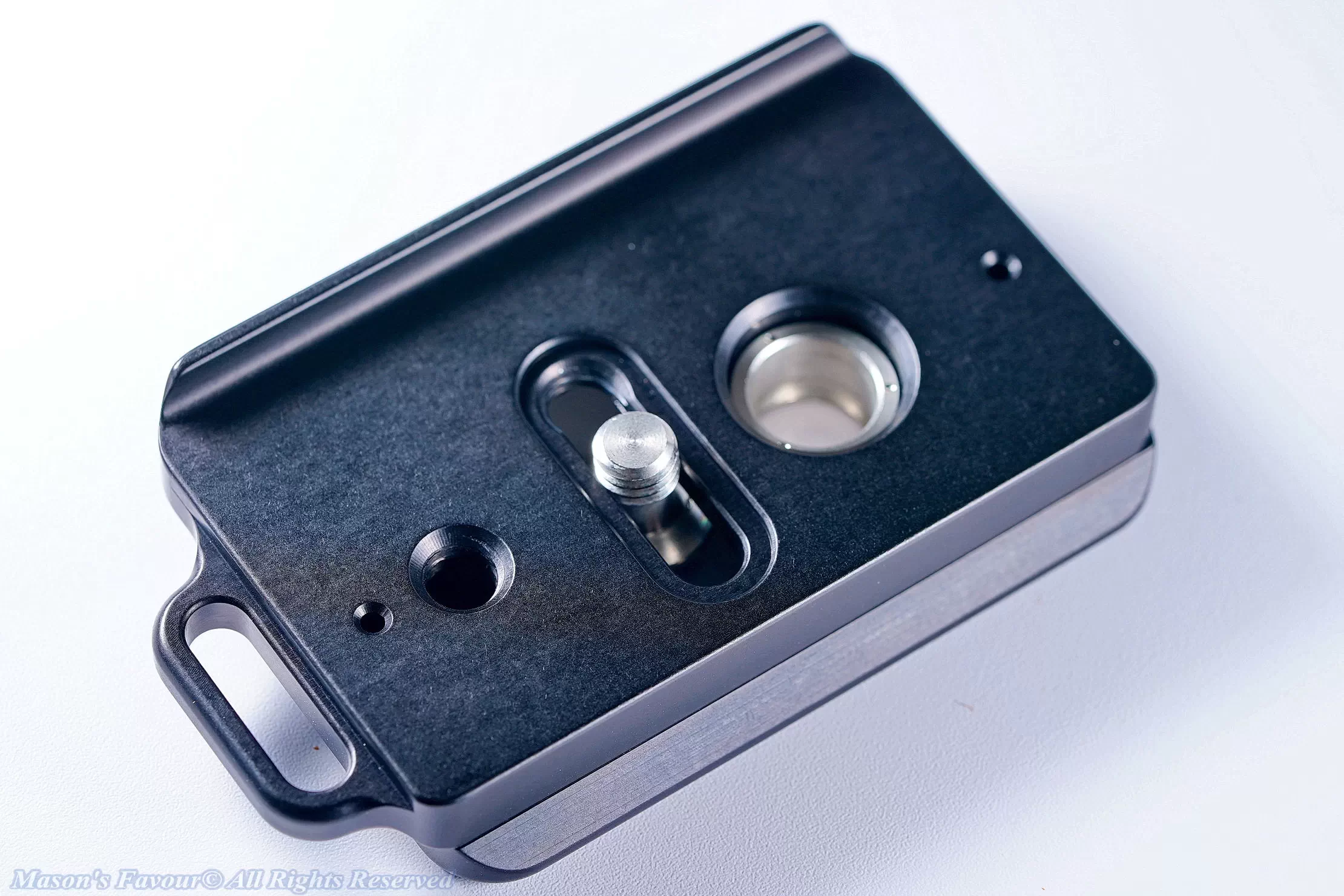 Kirk Arca Swiss Quick Rlease Plate with Quick Detch Socket - Perspective Top 4