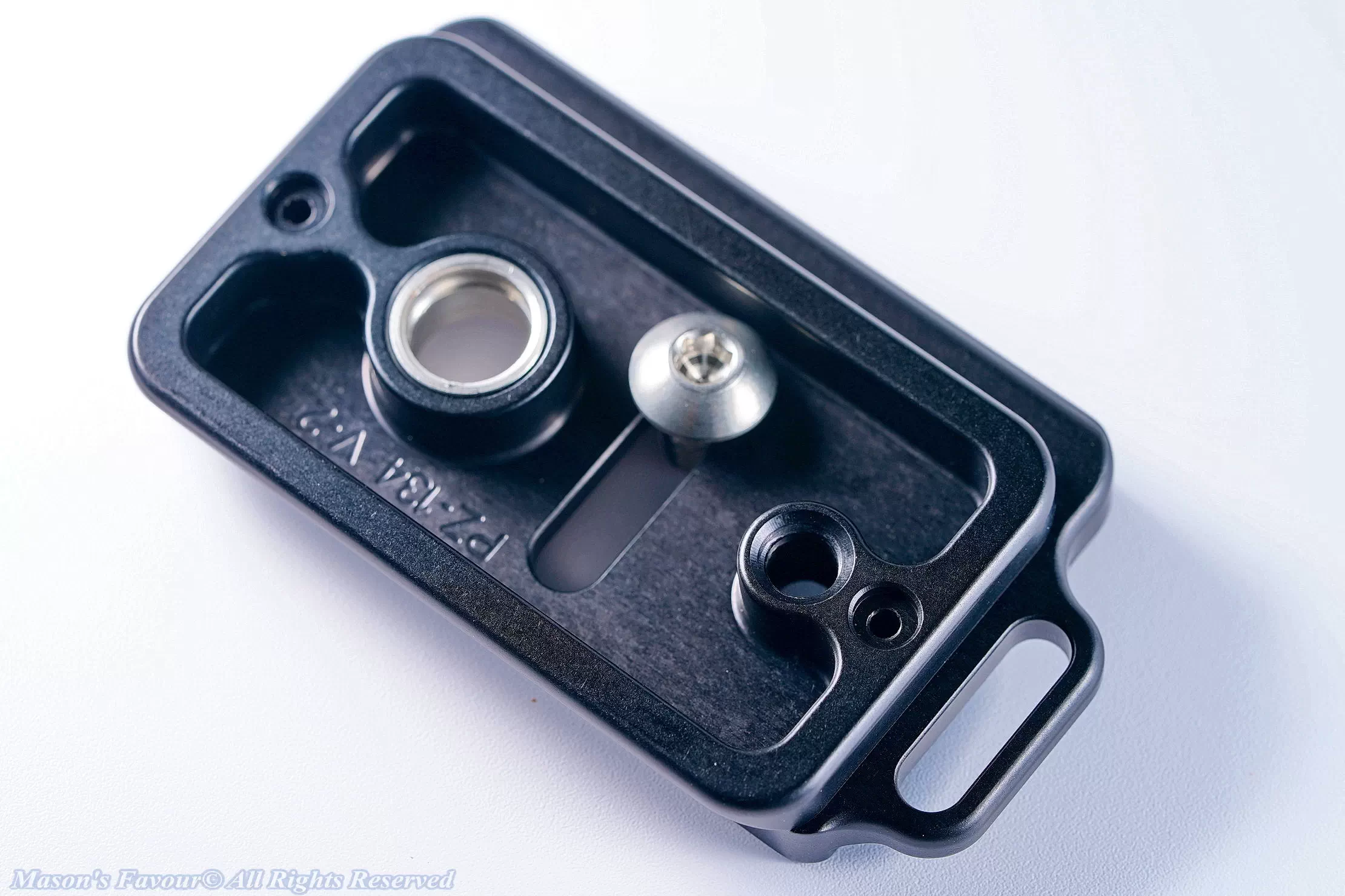 Kirk Arca Swiss Quick Rlease Plate with Quick Detch Socket - Perspective Bottom 3
