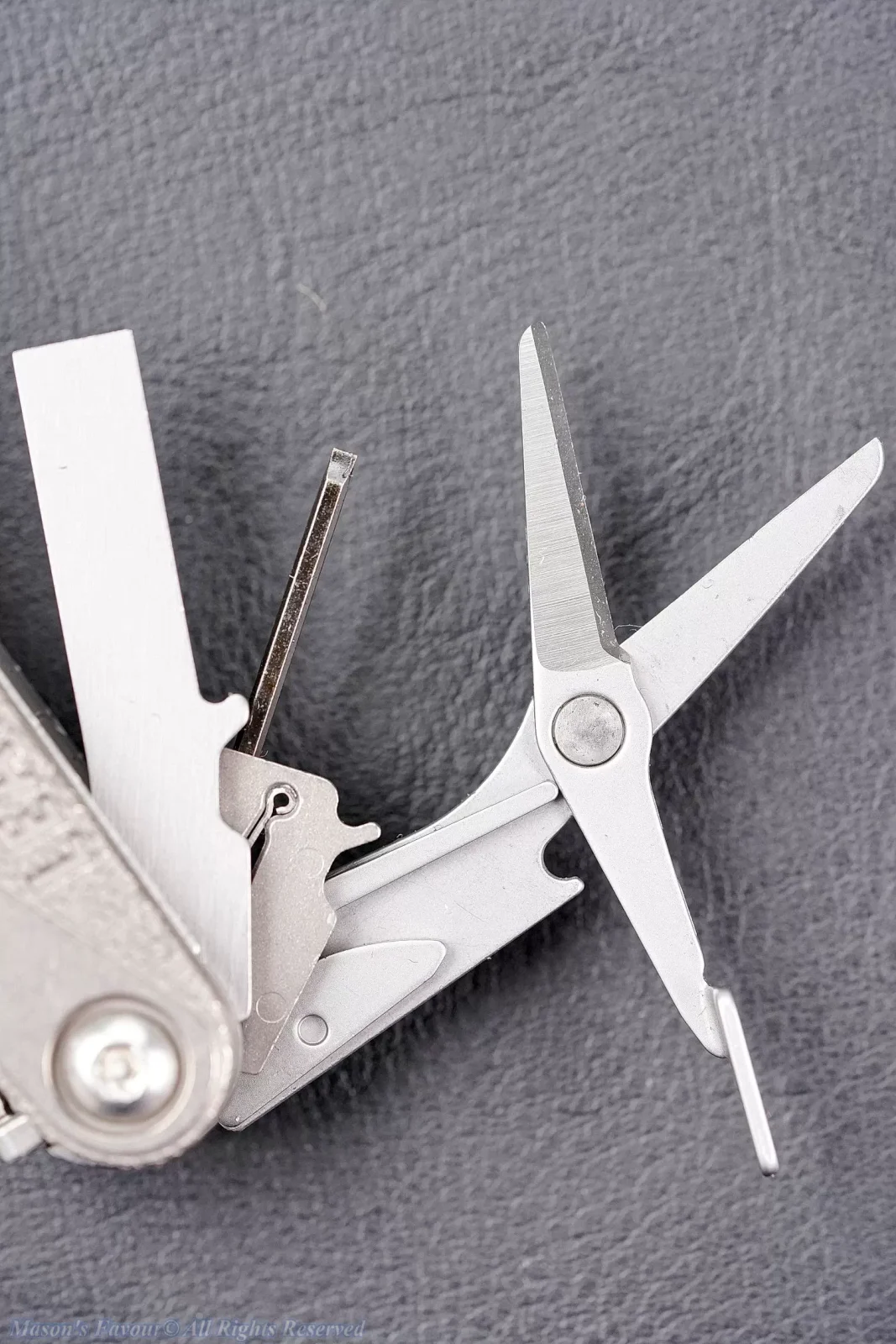 Leatherman Charge+ TTI - Spring-action Scissors, Small Bit Driver, Medium Screwdriver, Enlarged