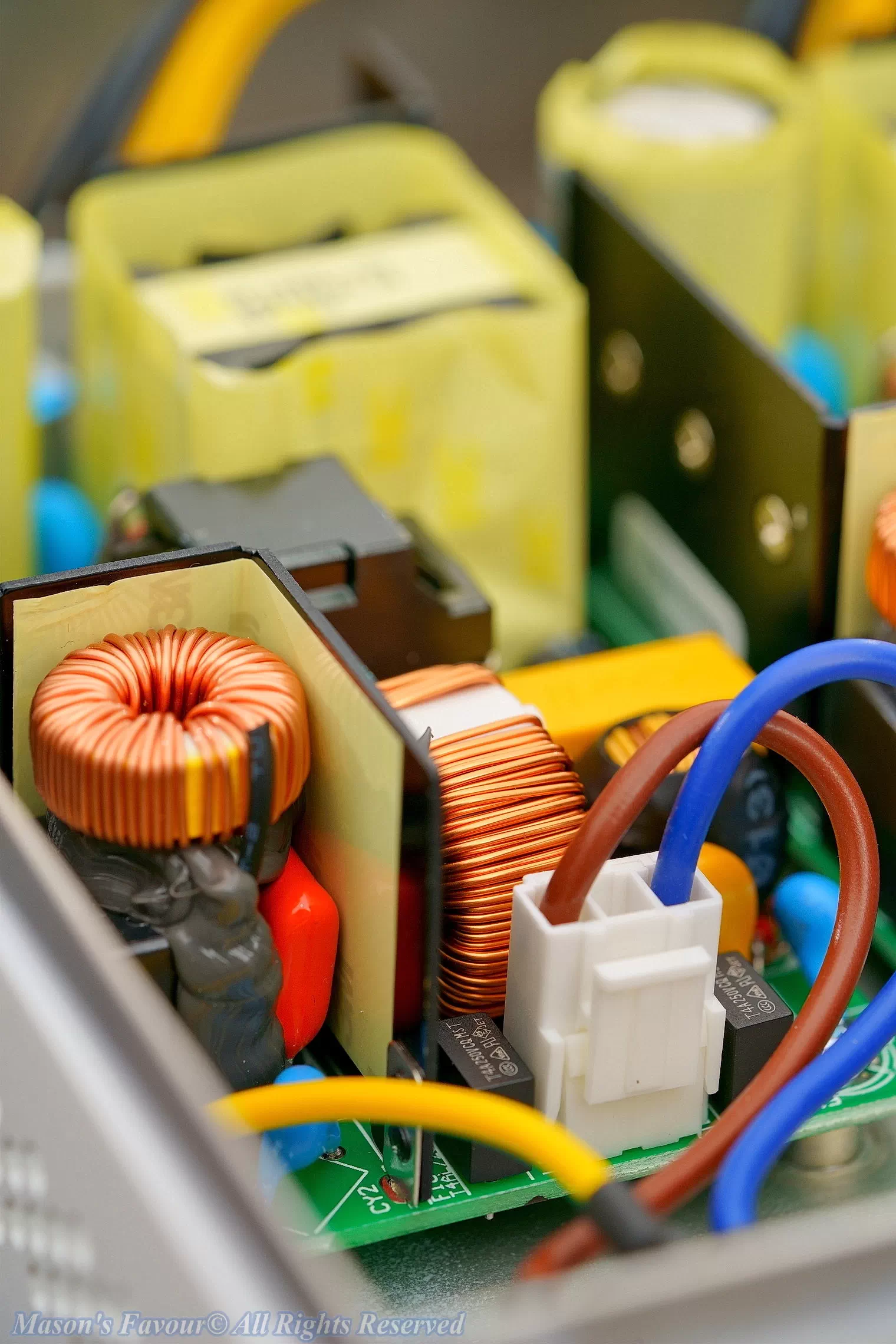 MikroTik CCR2116, Teardown, PSU components, Still Another Perspective