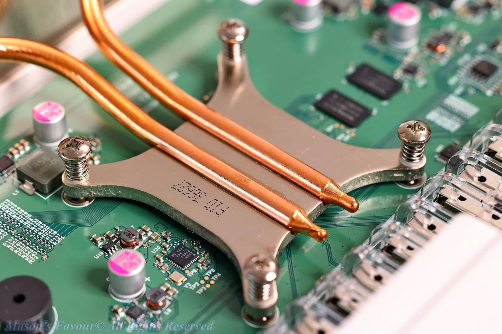 MikroTik CRS309-1G-8S+IN - Heatsink with Heat Pipe 1
