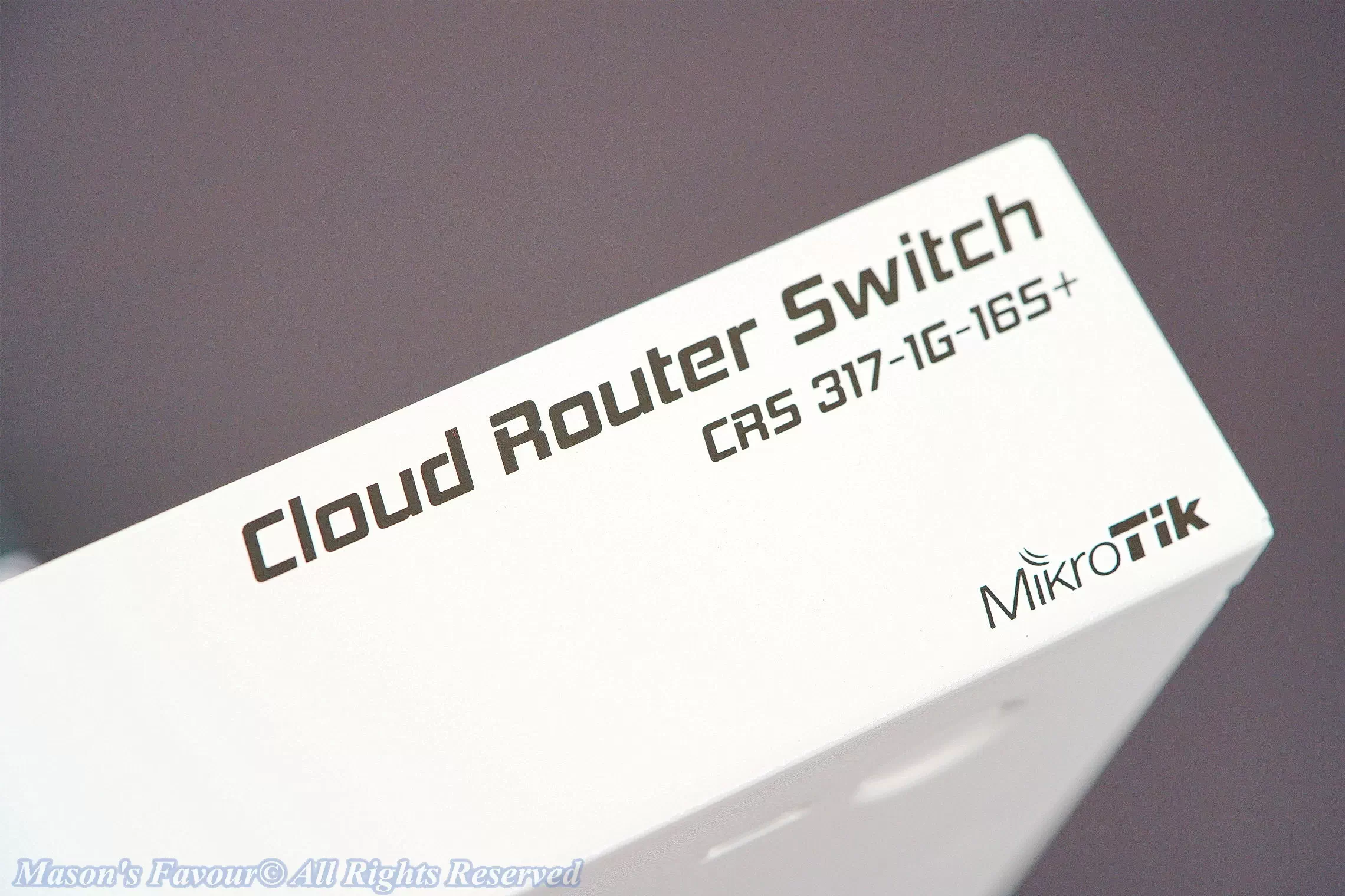 MikroTik CRS317-1G-16S+RM - Logo