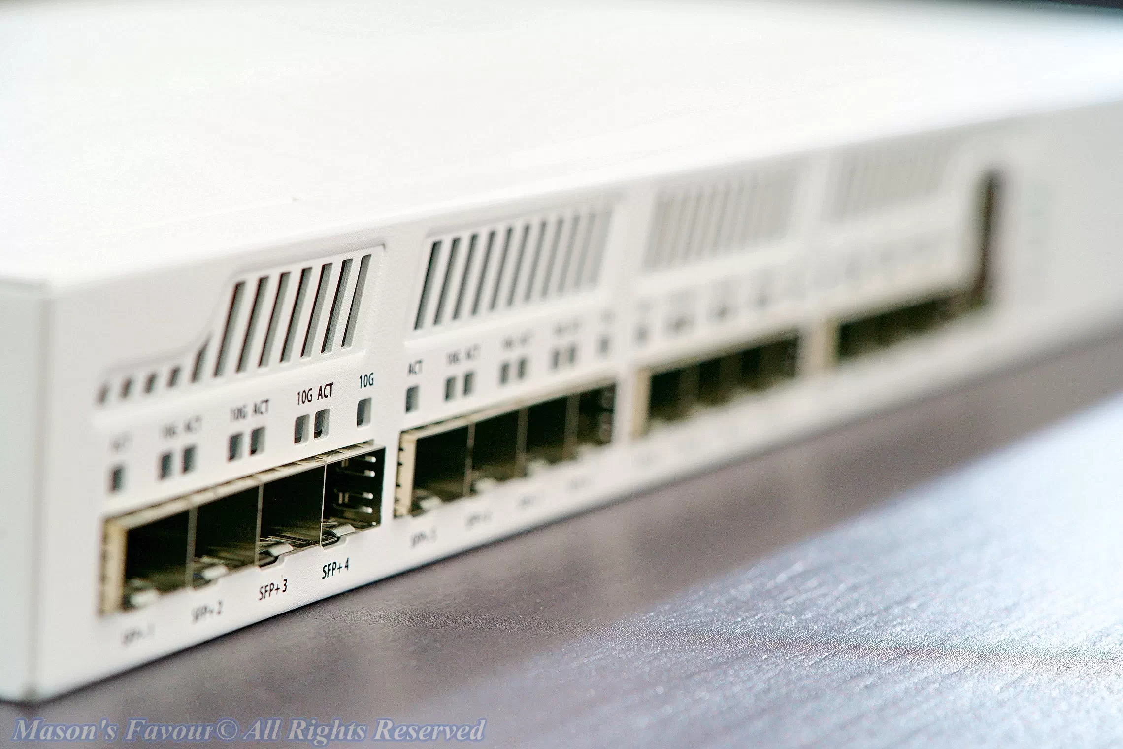 MikroTik CRS317-1G-16S+RM - SFP+ Enlarged Persepective 1