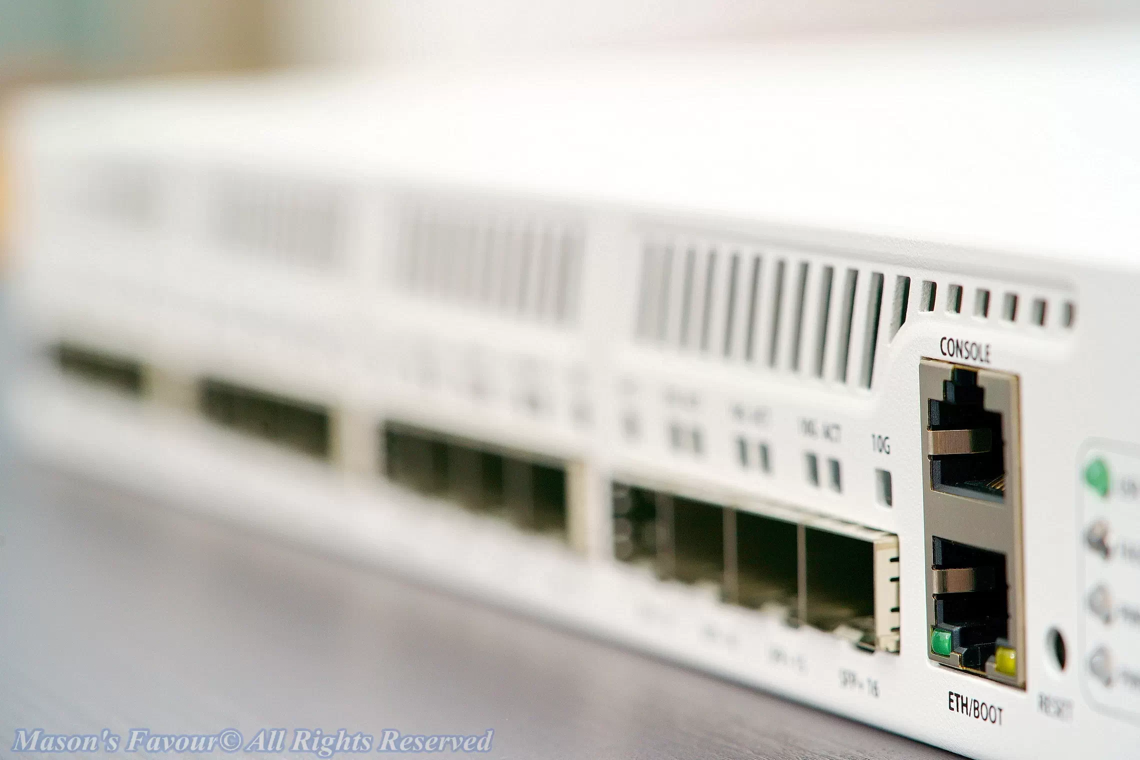 MikroTik CRS317-1G-16S+RM - SFP+ Enlarged Persepective 2