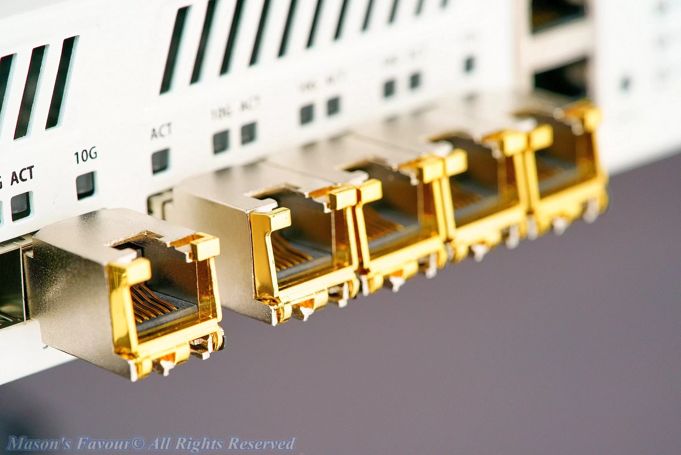 MikroTik CRS317-1G-16S+RM - SFP+ to RJ45 Transceivers, Enlarged Perspective 2