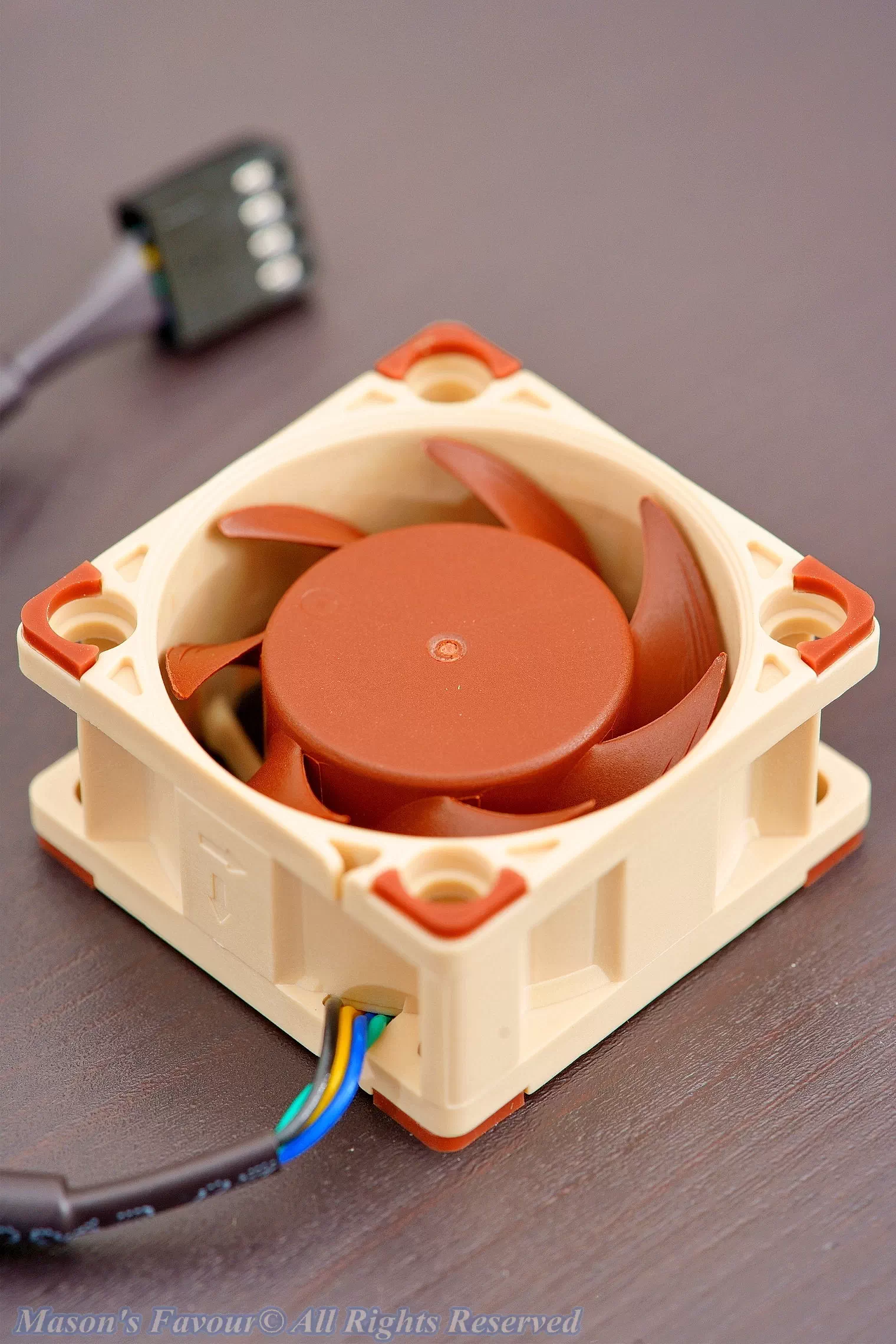 MikroTik CRS317-1G-16S+RM - Noctua NF-A4X20, Front Perspective