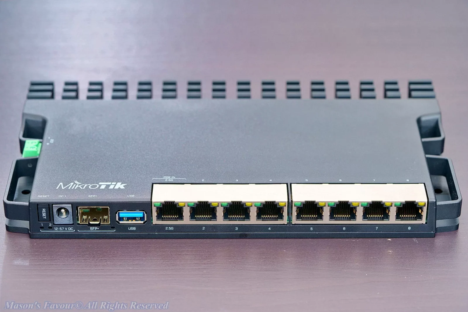 MikroTik RB5009UG+S+IN - Front