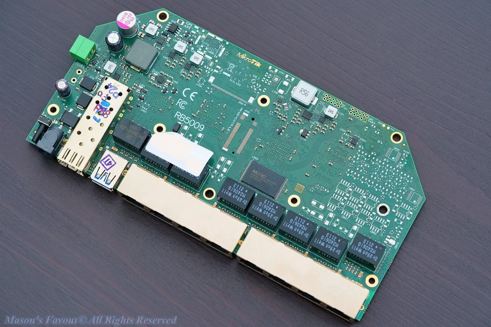 MikroTik RB5009UG+S+IN - PCB Top 2