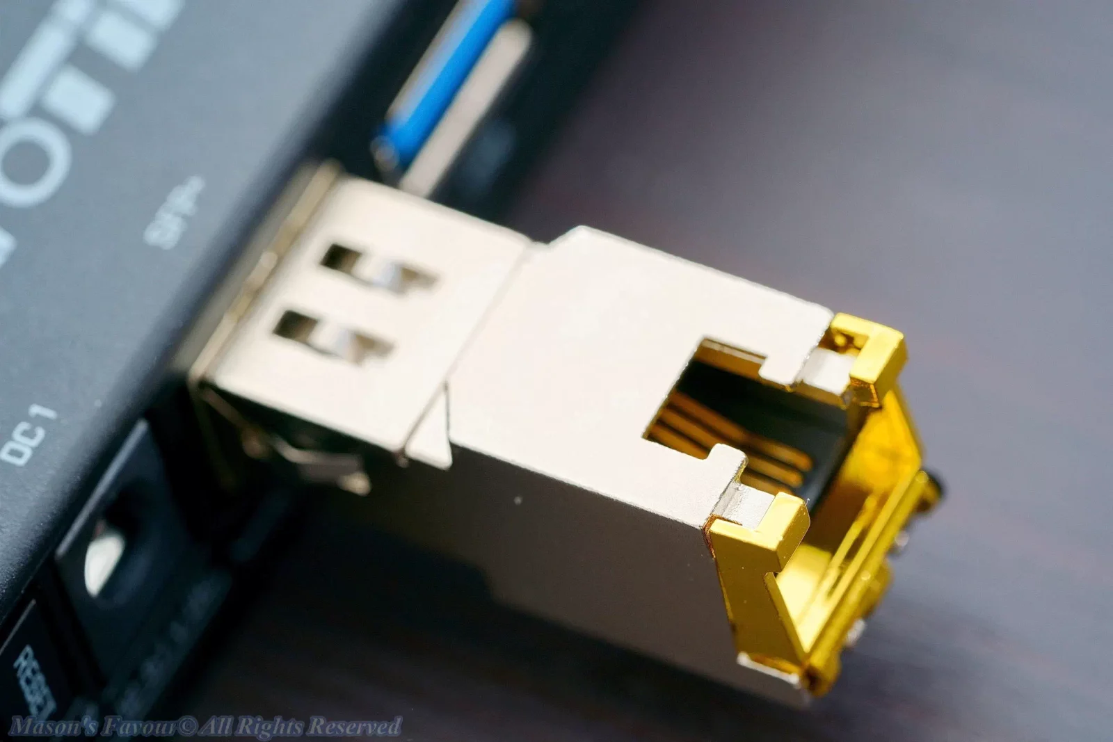 MikroTik RB5009UG+S+IN - S+RJ10 Transceiver, Assembling