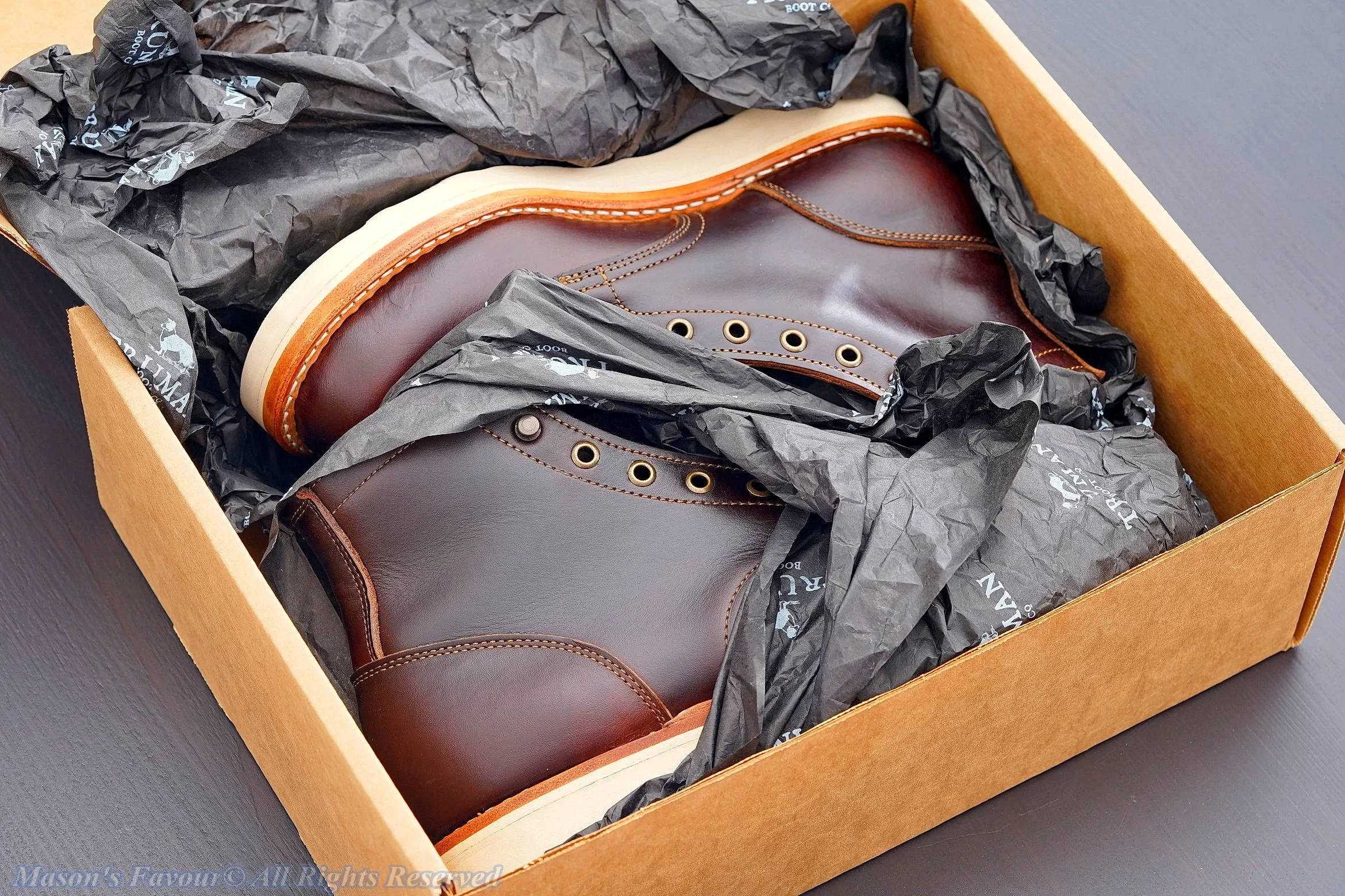 Truman Boots Bay Double Shot Moc Toe - Reveal
