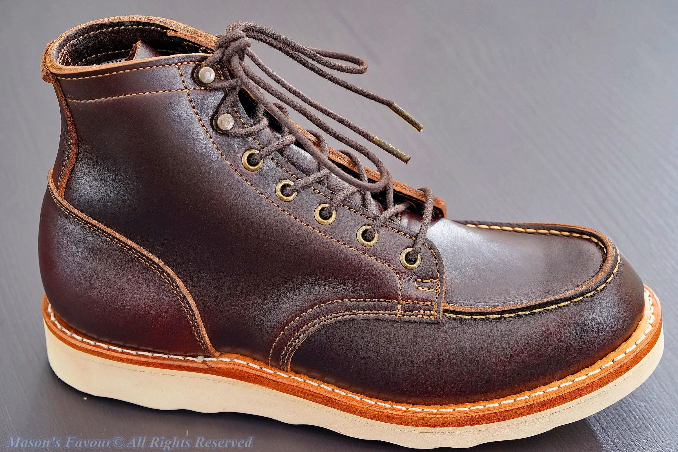 Truman Boots Bay Double Shot Moc Toe - Single Right Side