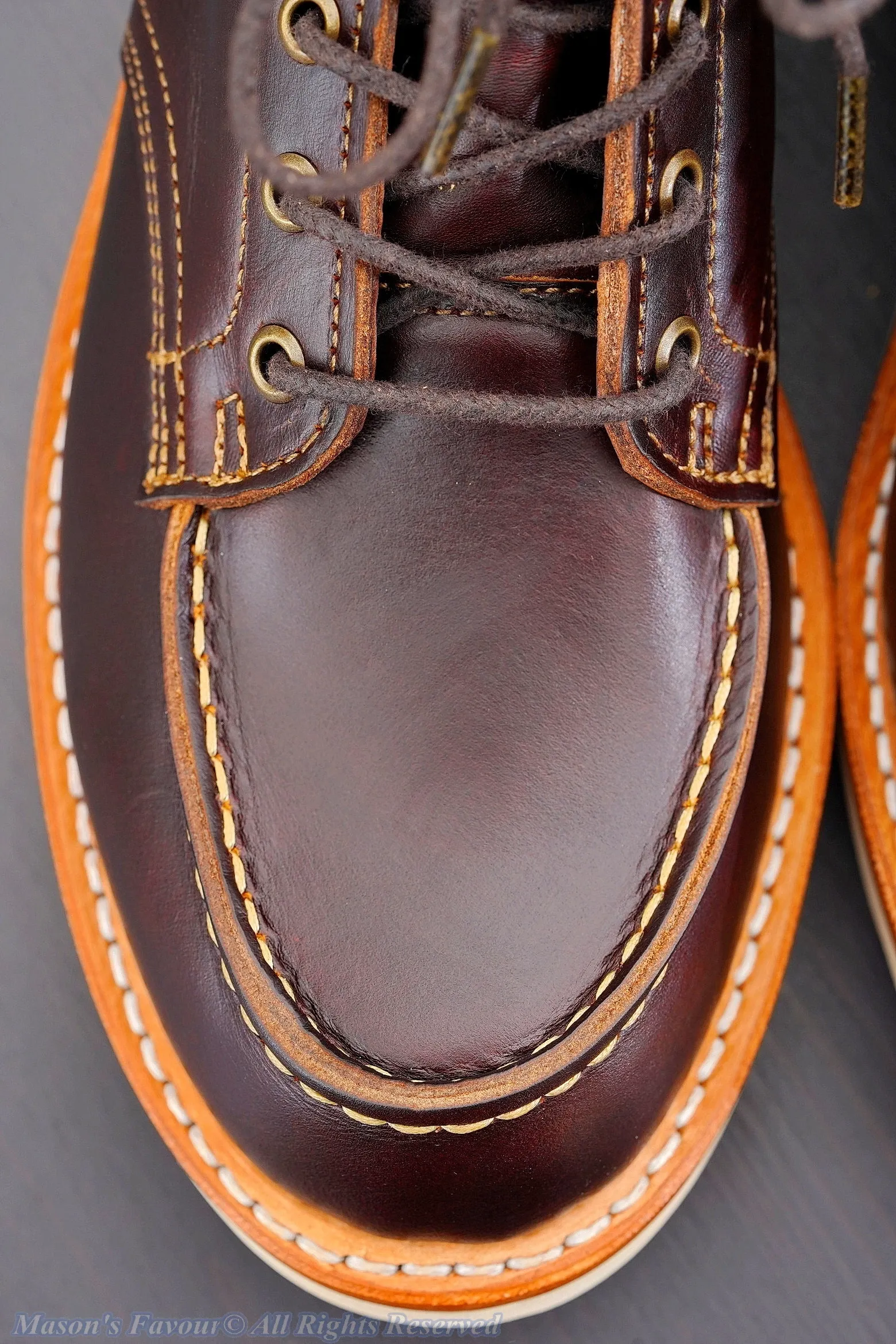 Truman Boots Bay Double Shot Moc Toe - Toe Right
