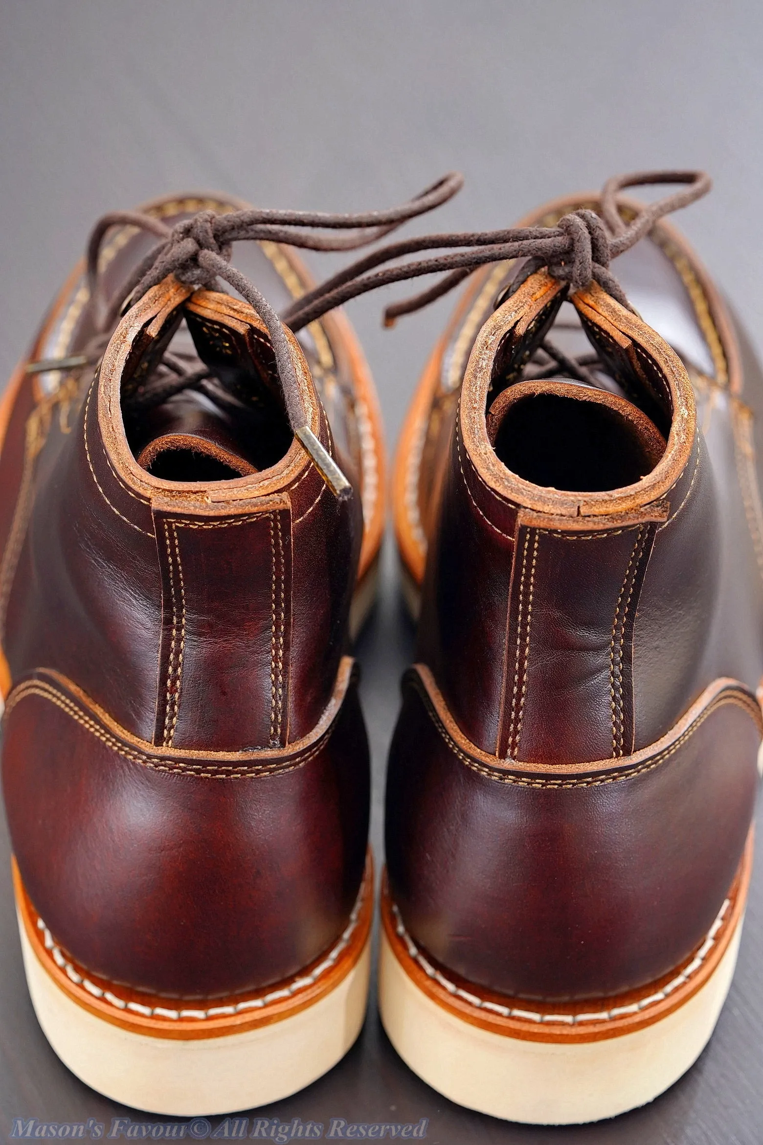 Truman Boots Bay Double Shot Moc Toe - Counter
