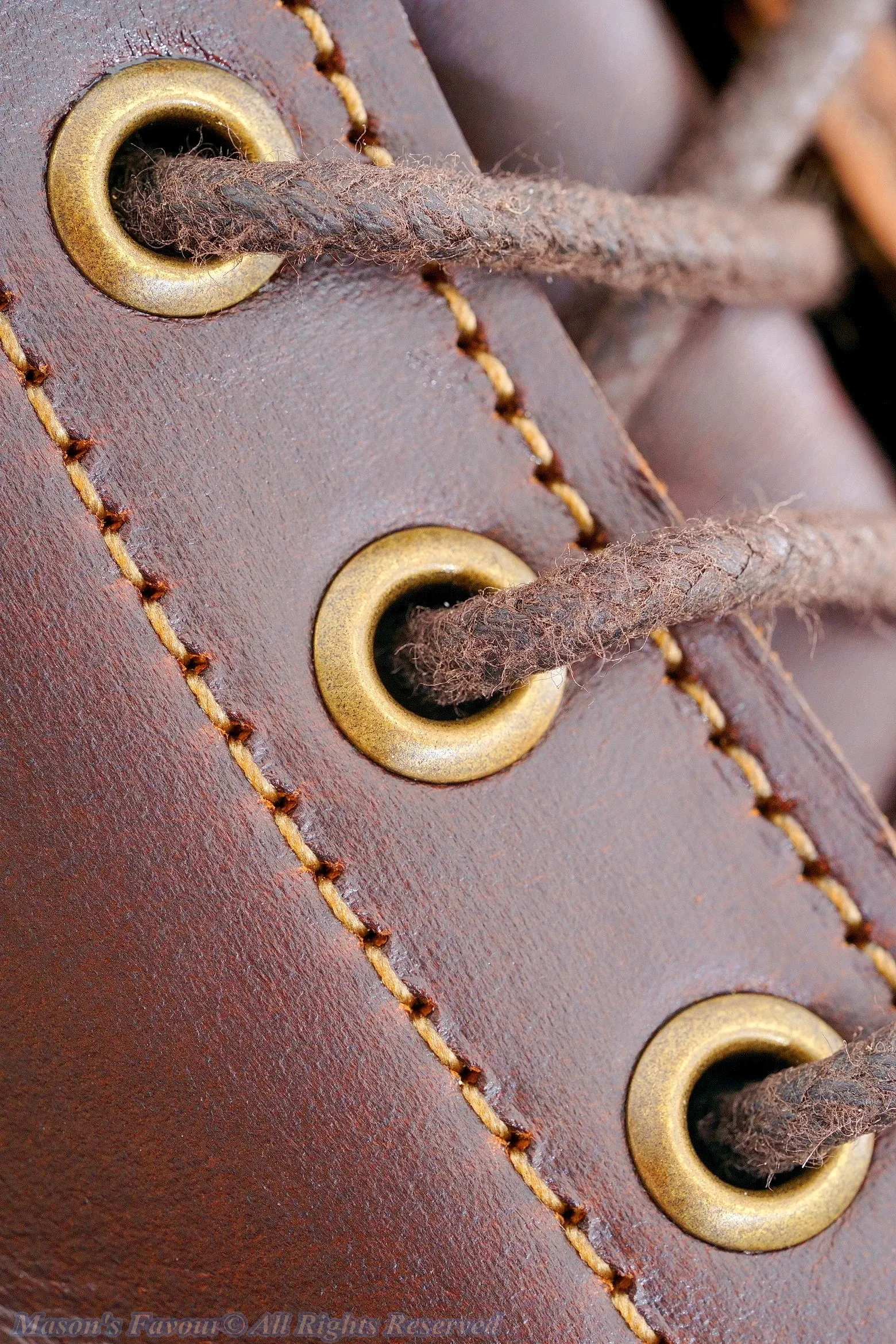 Truman Boots Bay Double Shot Moc Toe - Brass Eyelets