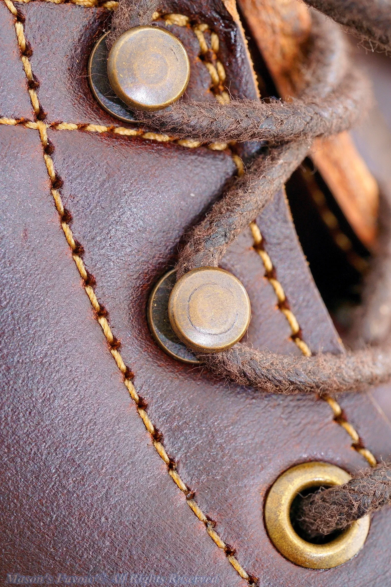 Truman Boots Bay Double Shot Moc Toe - Brass Hooks
