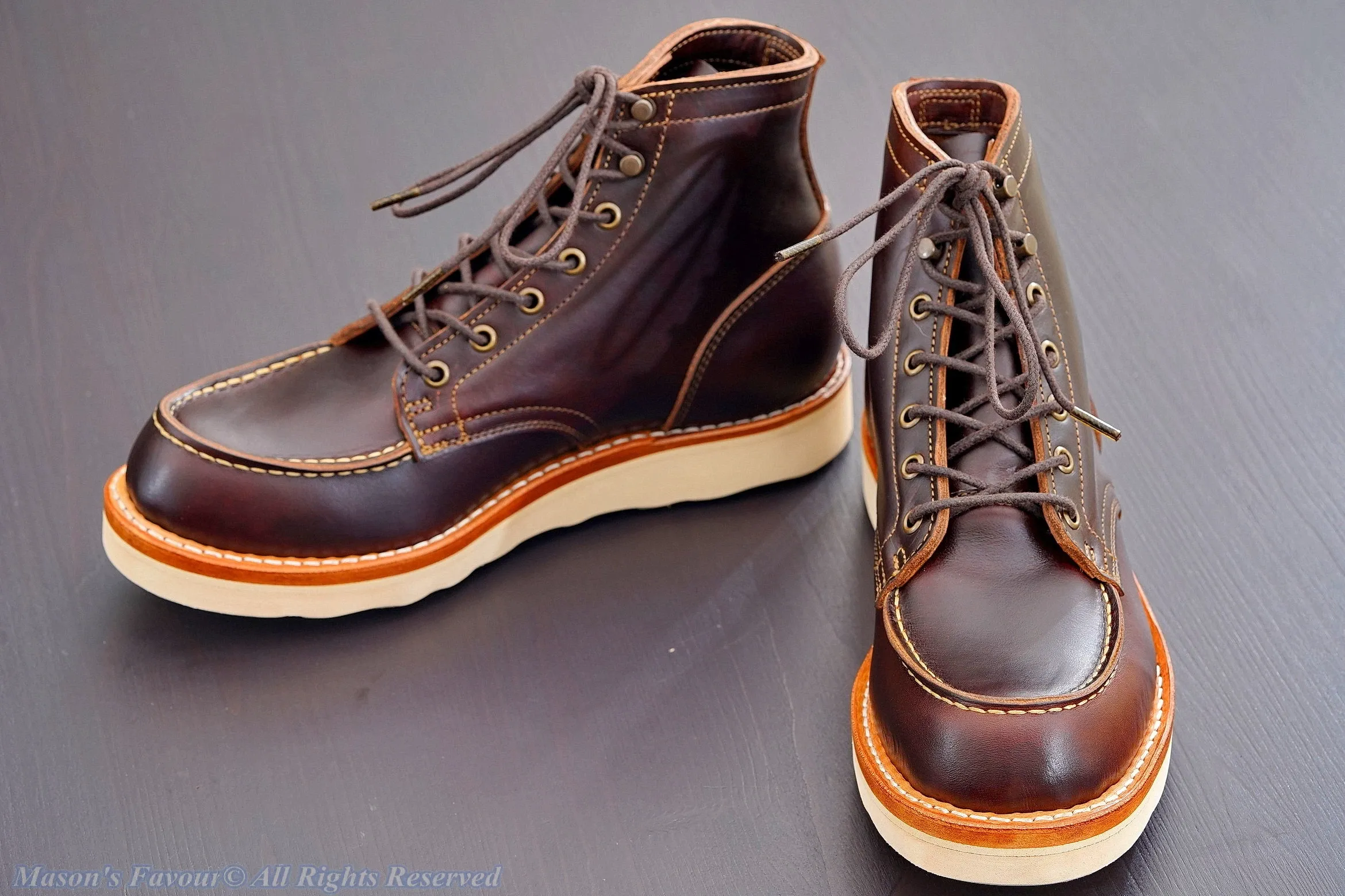 Truman Boots Bay Double Shot Moc Toe - Stylish Pose 3
