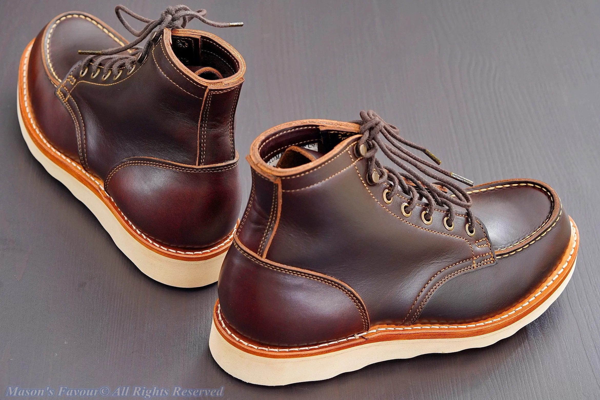 Truman Boots Bay Double Shot Moc Toe - Stylish Pose 4