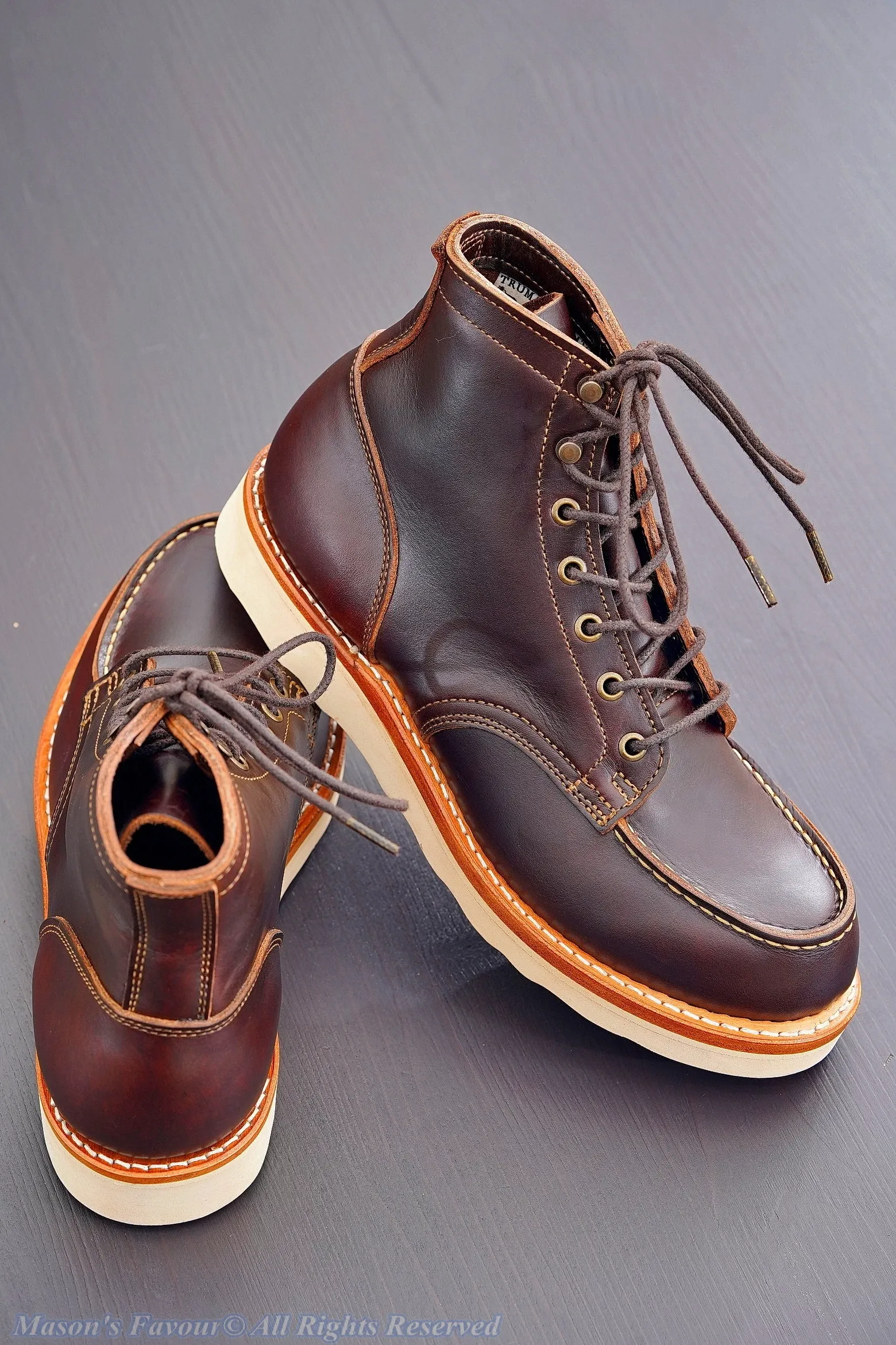 Truman Boots Bay Double Shot Moc Toe - Stylish Pose 7