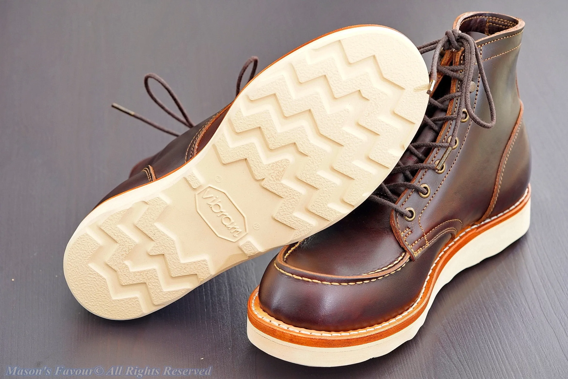 Truman Boots Bay Double Shot Moc Toe - Stylish Pose 8