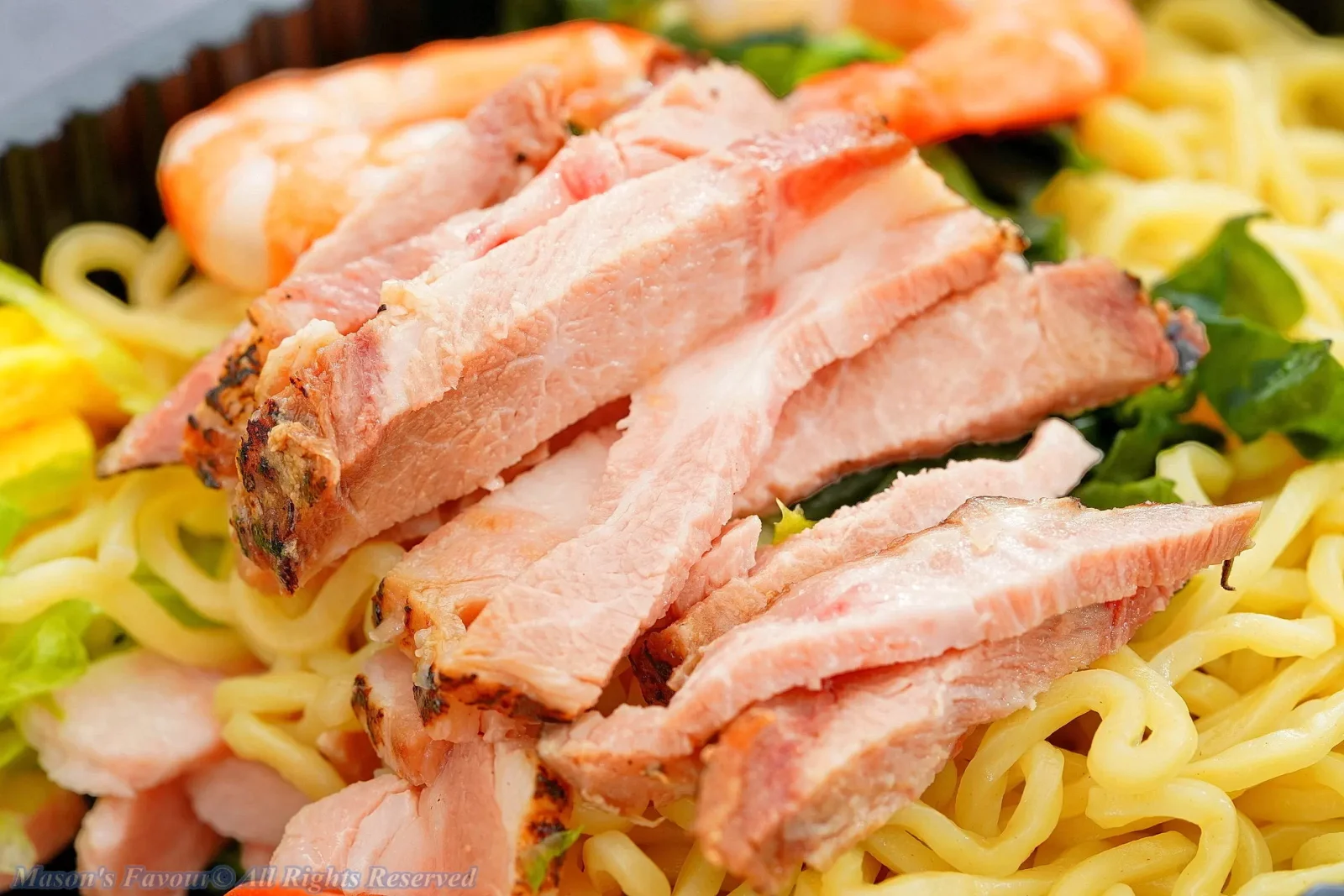 TEN KICHI YA 天吉屋，特製叉燒胡麻冷麵，叉燒1