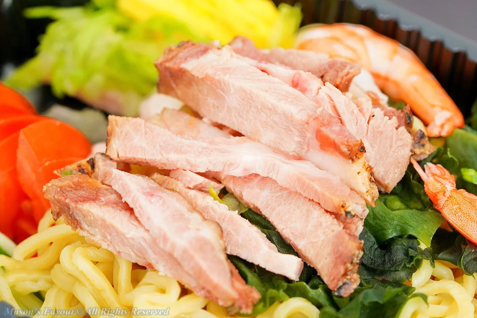 TEN KICHI YA 天吉屋，特製叉燒胡麻冷麵，叉燒2
