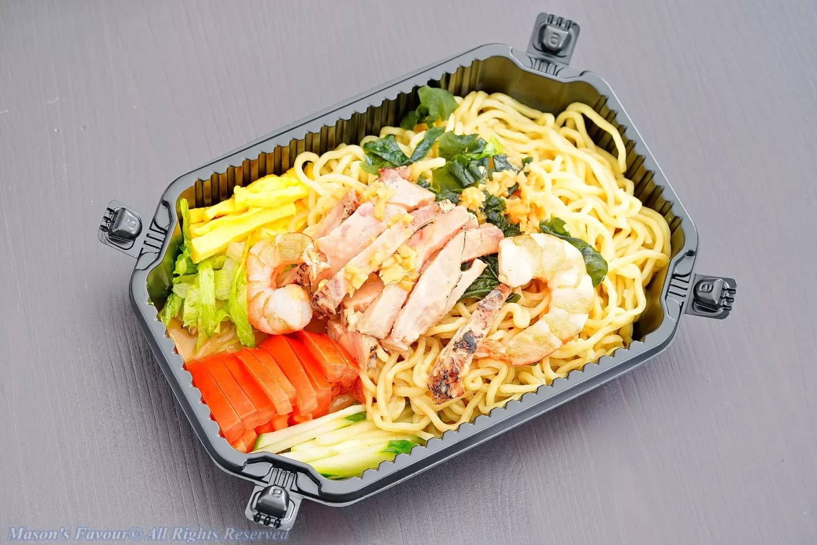 TEN KICHI YA 天吉屋，特製叉燒胡麻冷麵，淋上胡麻醬
