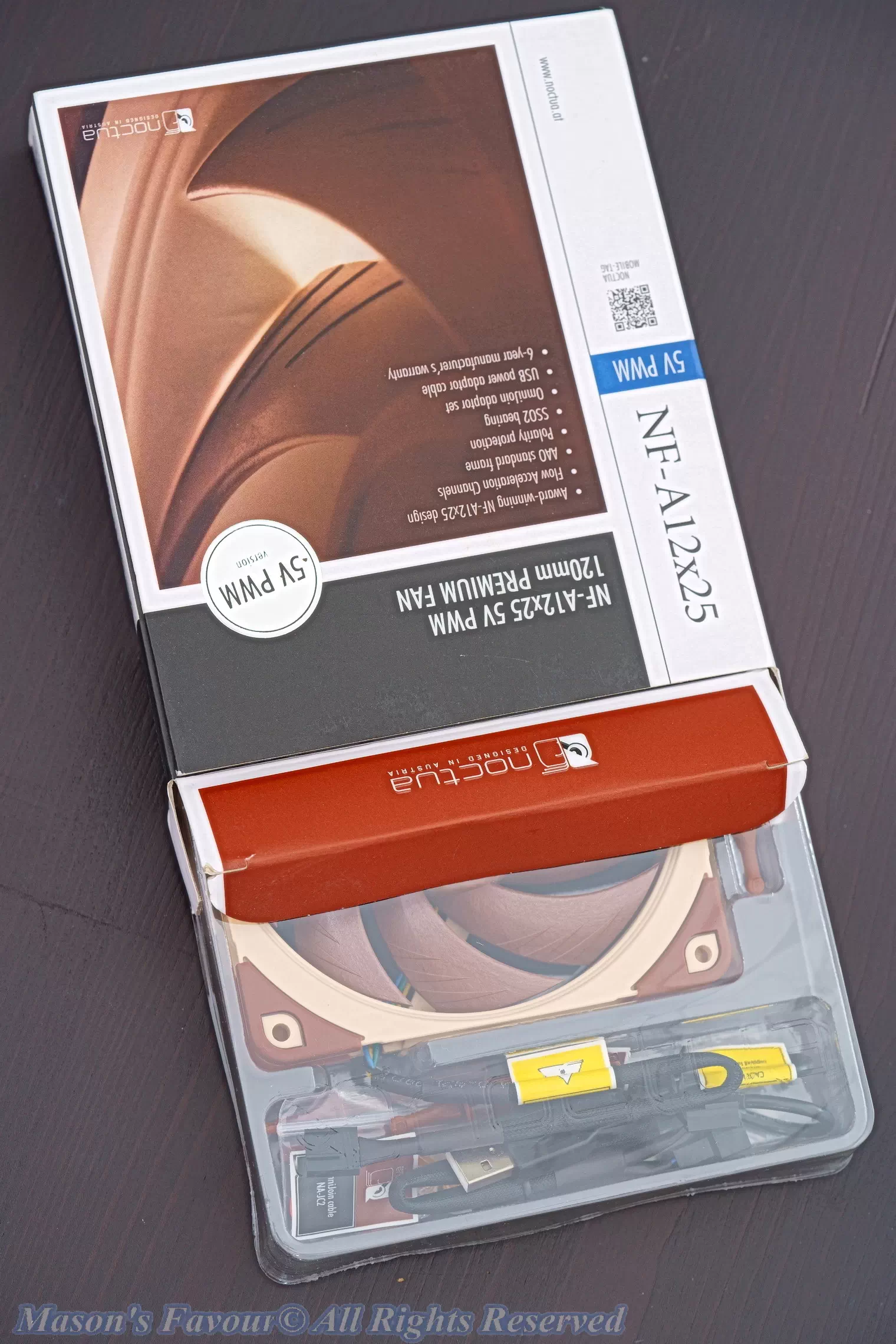 Noctua A12X25 5V PWM - Unboxing