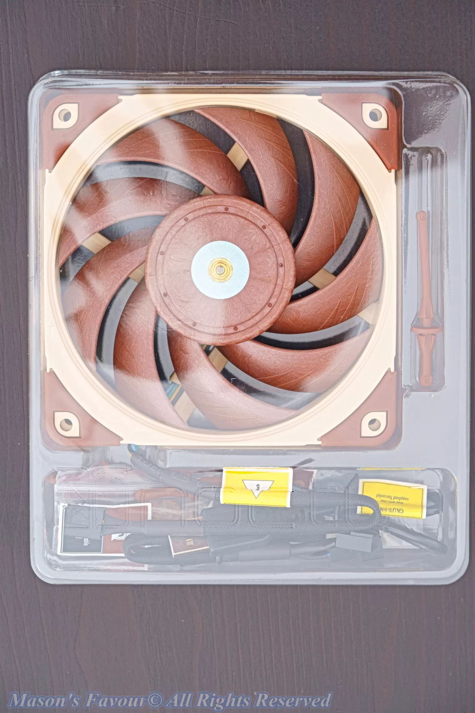 Noctua A12X25 5V PWM - Fan&Accessories in Transparent Plastic Case