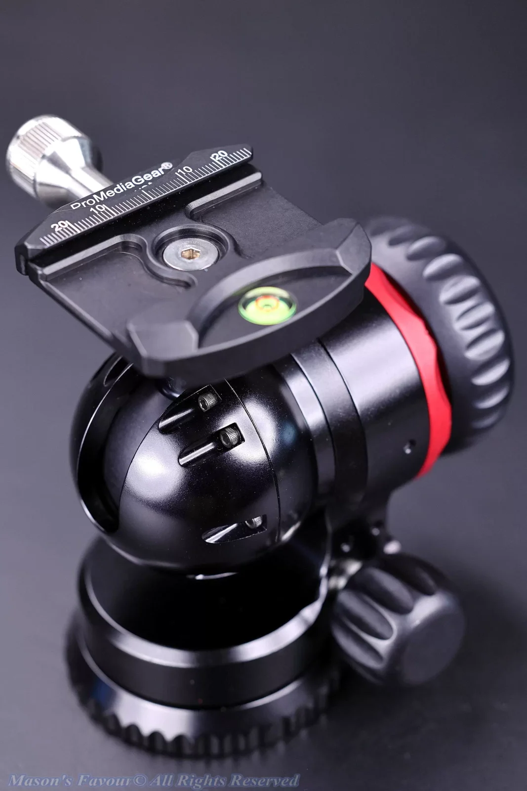 PromediaGear PMG BH-1 Ball Head - Ball Head Perspective 1