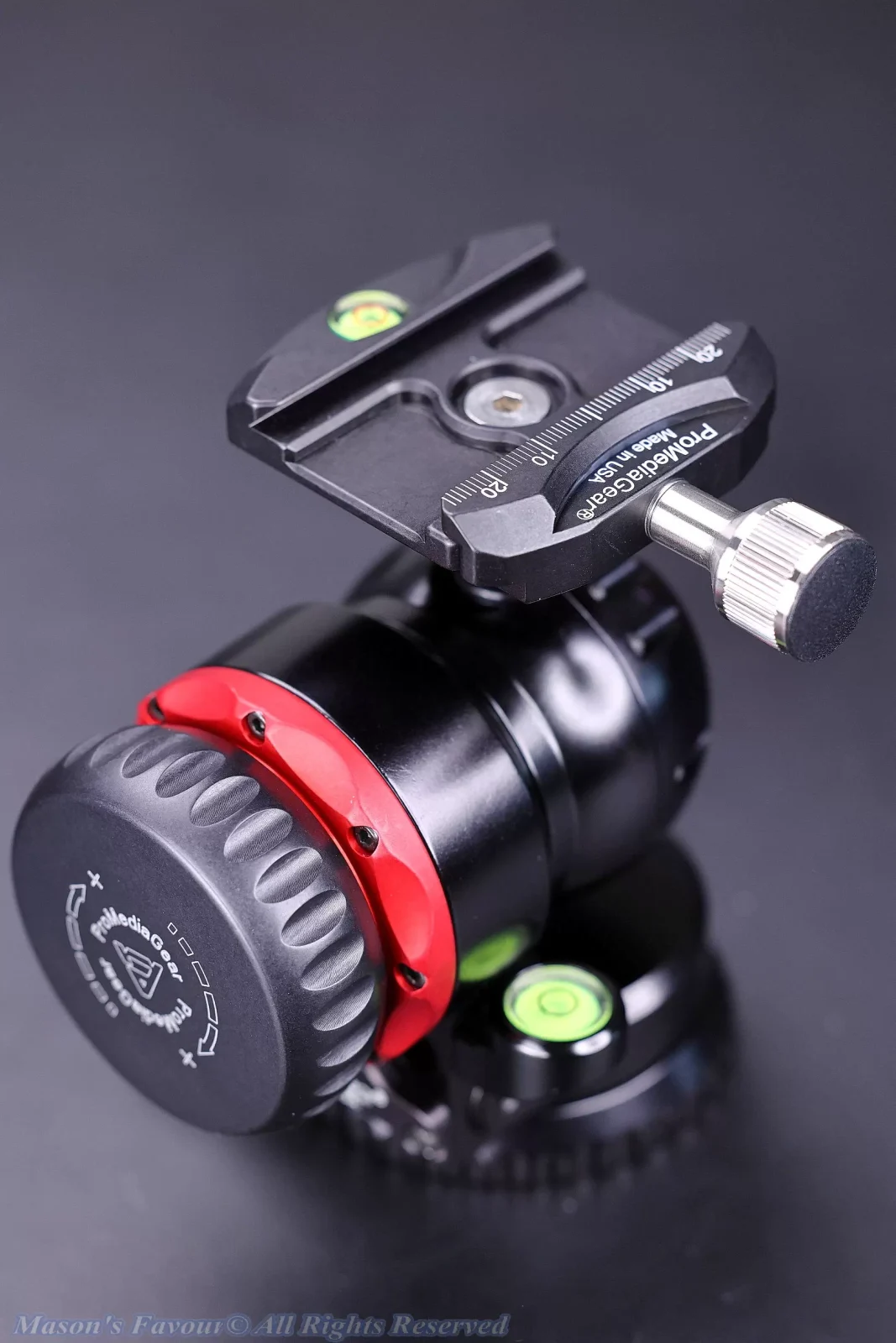 PromediaGear PMG BH-1 Ball Head - Ball Head Perspective 3
